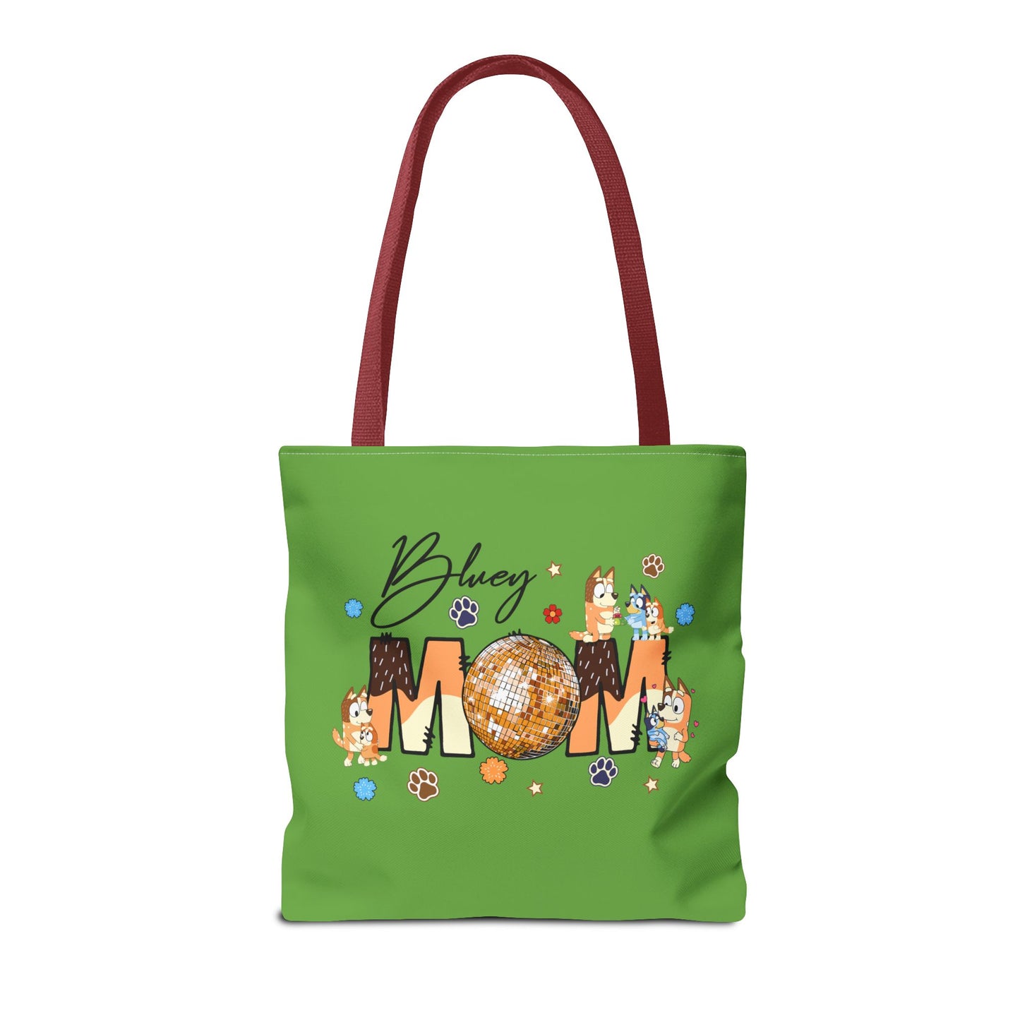 Princess Grace Bluey Mom Tote Bag Fun and Stylish for Dog Lovers