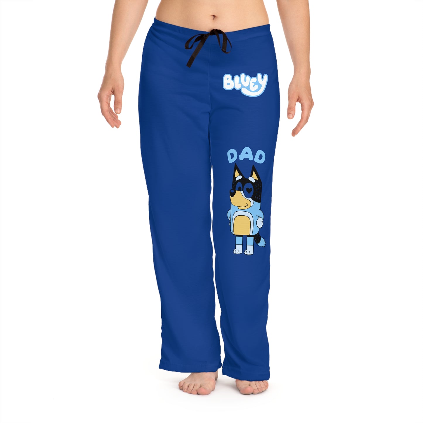Princess Grace Bluey Dad Pajama Pants Comfortable Sleepwear for Cartoon Fans
