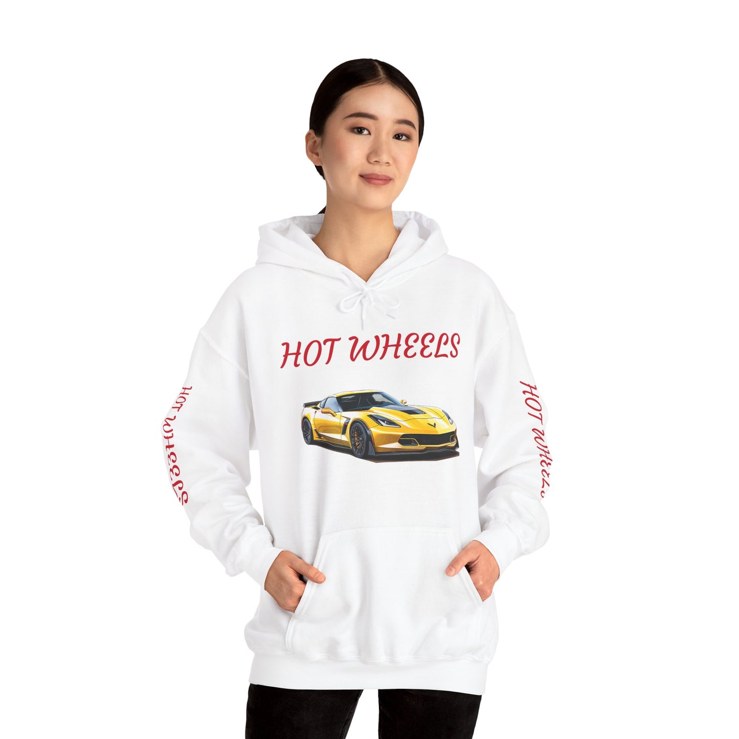 Princess Grace Hot Wheels Unisex Hoodie Retro Car Style Sweatshirt for Car Enthusiasts
