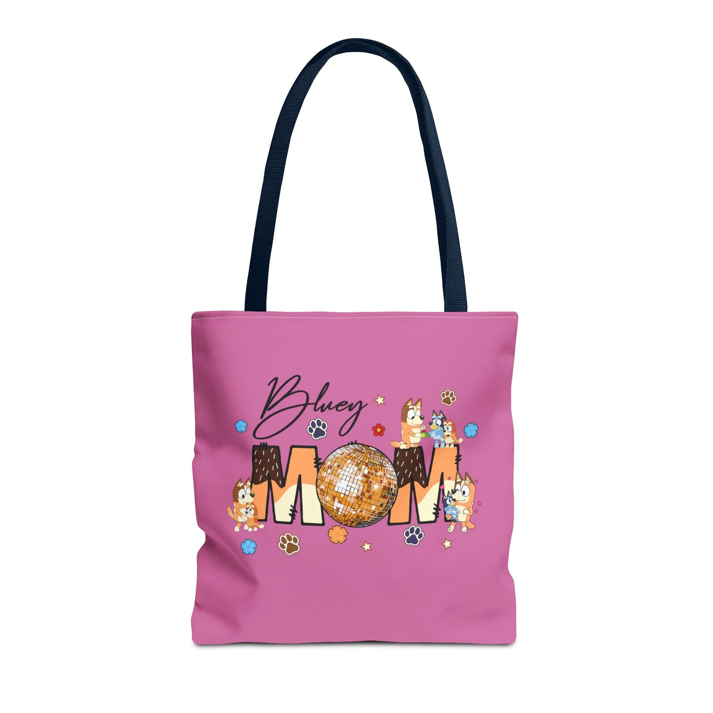Princess Grace Bluey Mom Tote Bag ideal Gift for Dog Lovers