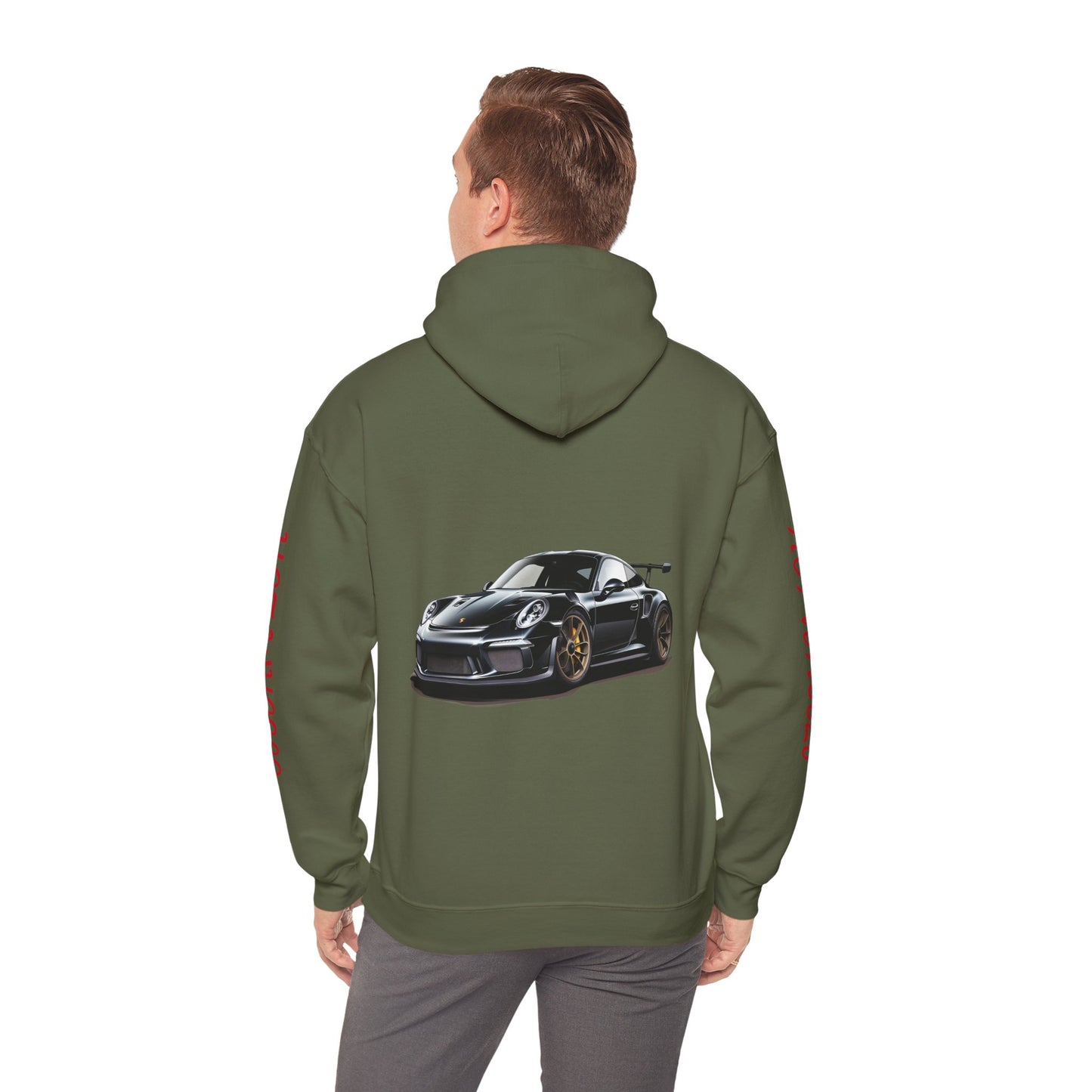 Princess Grace Hot Wheels Unisex Hooded Sweatshirt Passion for Cars and Racing Enthusiasts