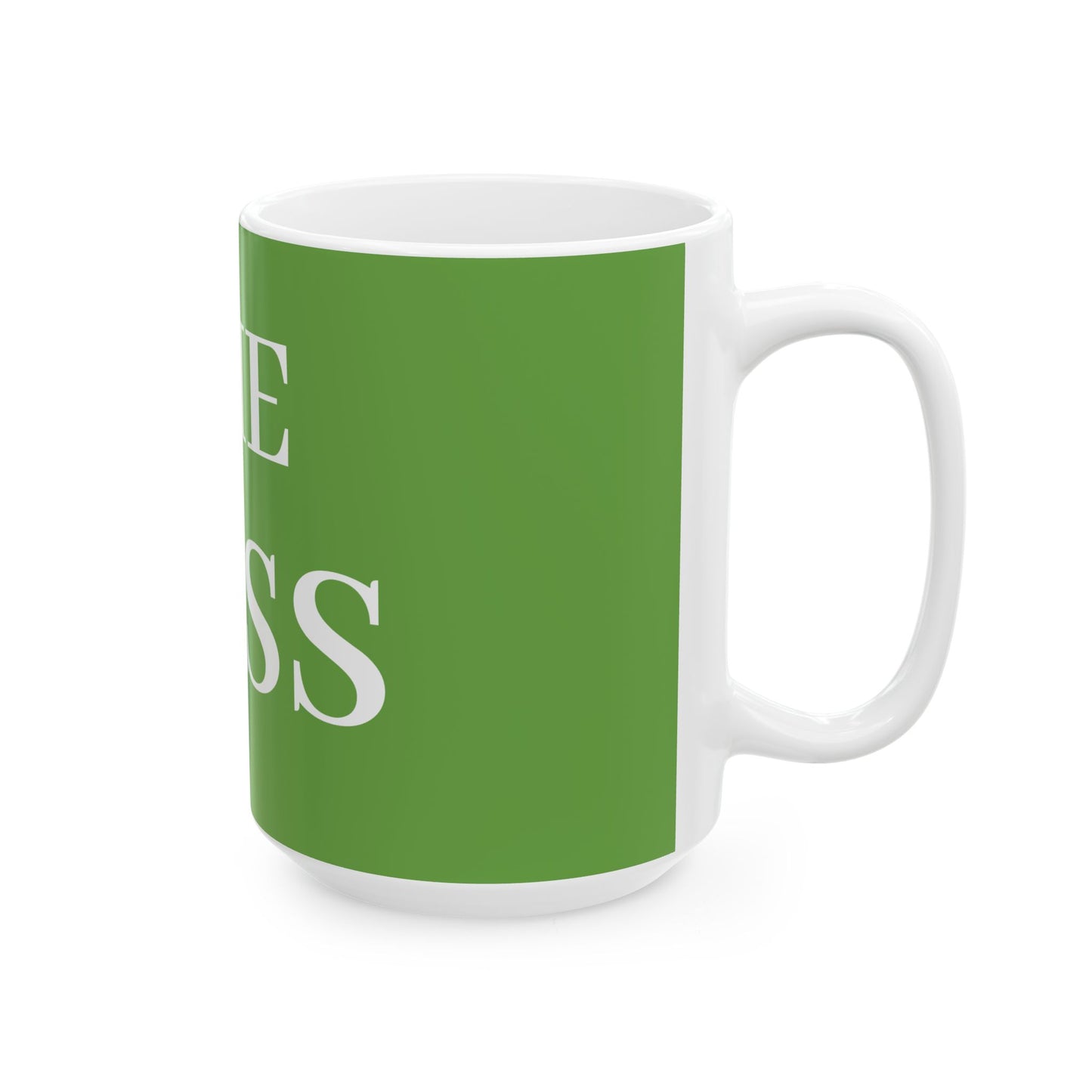 Princess Grace Personalized Boss Ceramic Mug 11oz & 15oz Green Coffee Cup