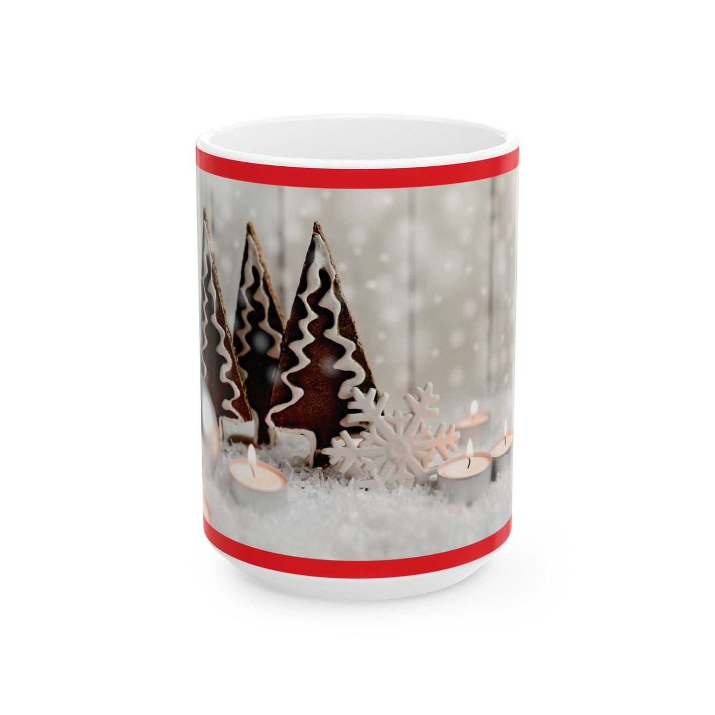 Princess Grace Winter Wonderland Ceramic Mug Cozy Holiday Drinkware (11oz 15oz)