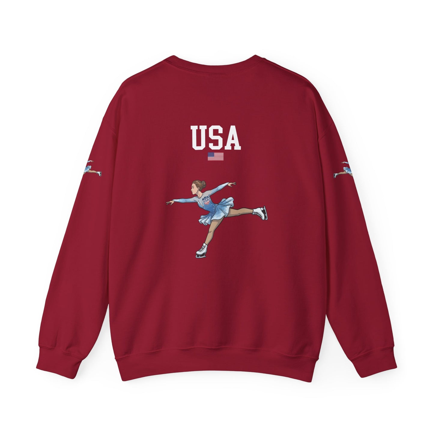 Princess Grace TEAM USA Unisex Heavy Blend Crewneck Sweatshirt