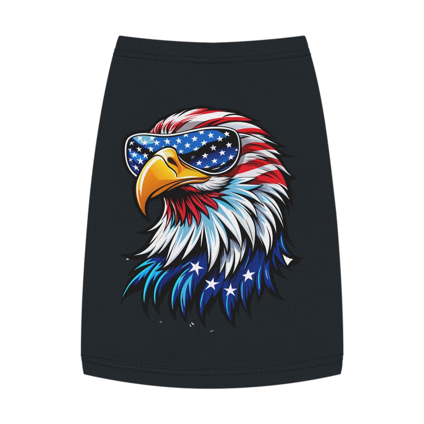Princess Grace Patriotic Eagle Pet Tank Top USA Independence Day Dog Apparel