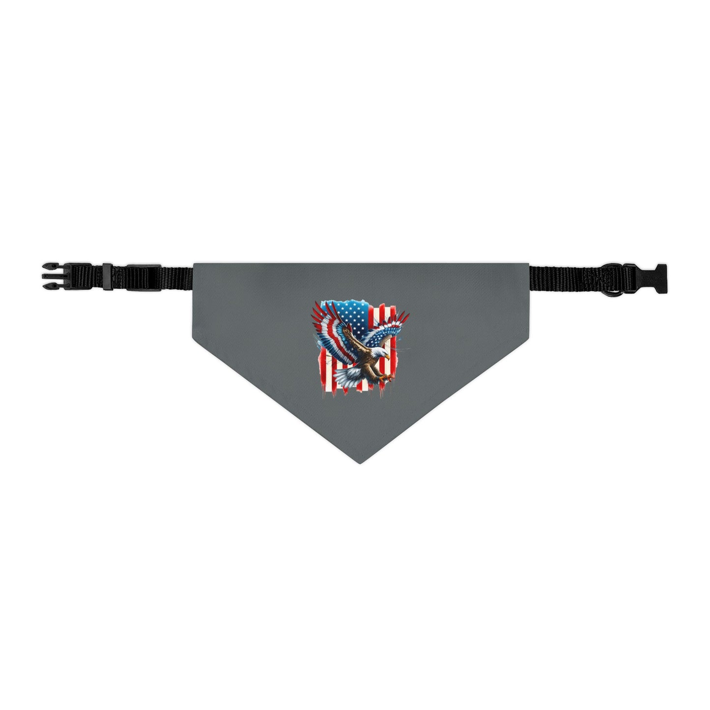 Princess Grace Patriotic Pet Bandana Collar American Eagle Design