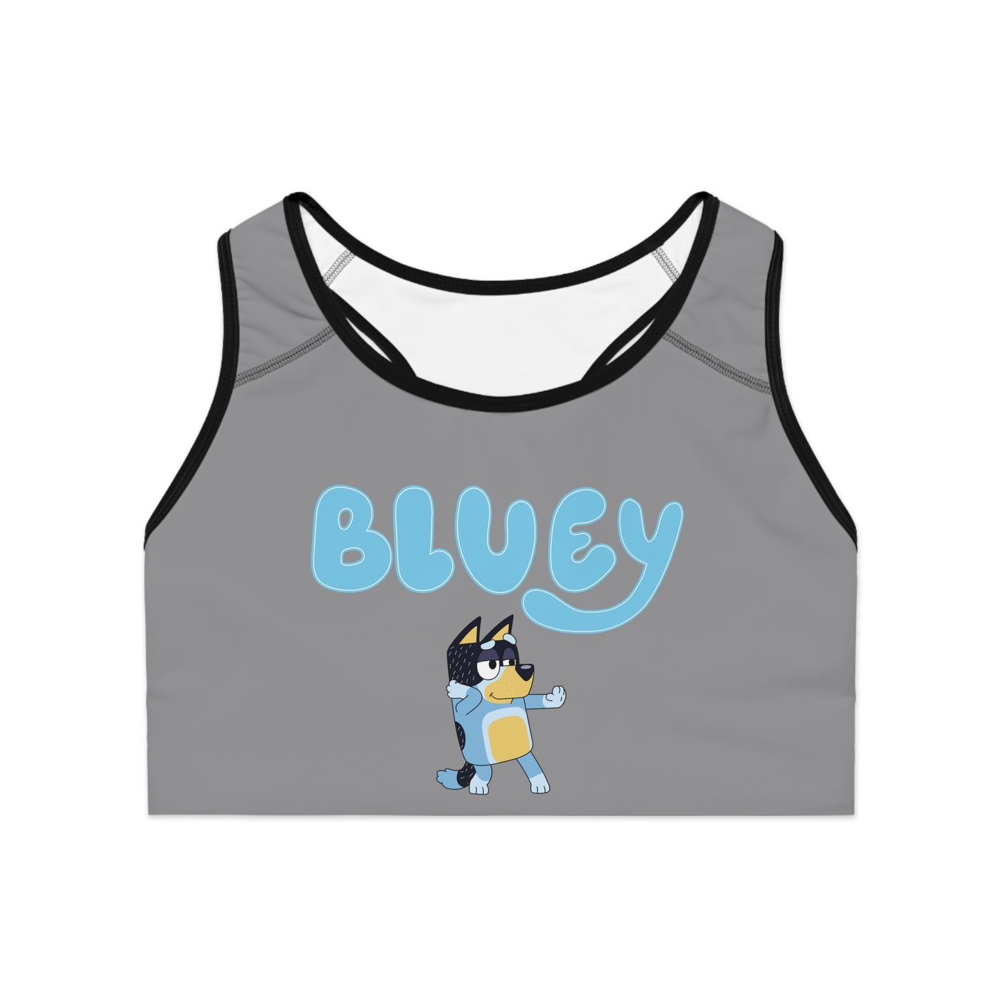 Princess Grace Bluey Sports Bra Fun Activewear for Playtime and Sports