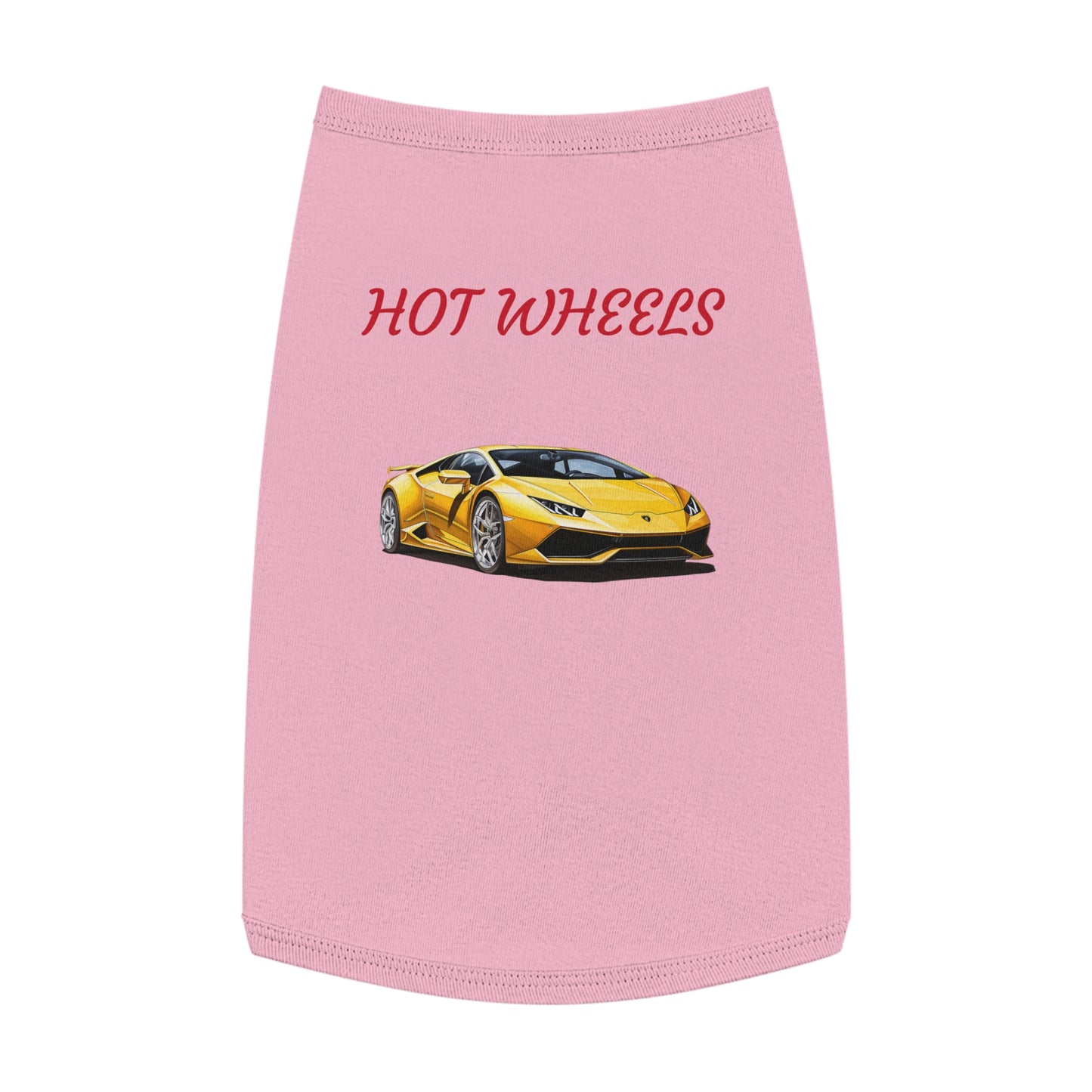 Princess Grace Hot Wheels Pet Tank Top Stylish Dog Shirt for Car Lovers