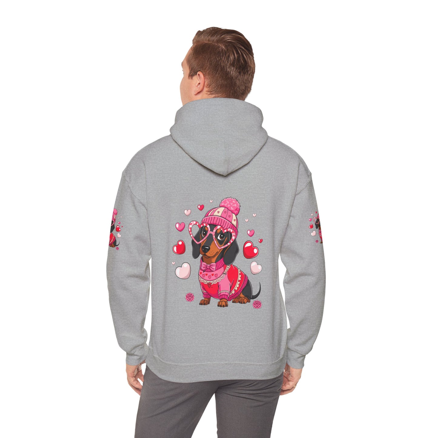 Princess Grace Cute Dachshund Love Sweatshirt for Dog Lovers