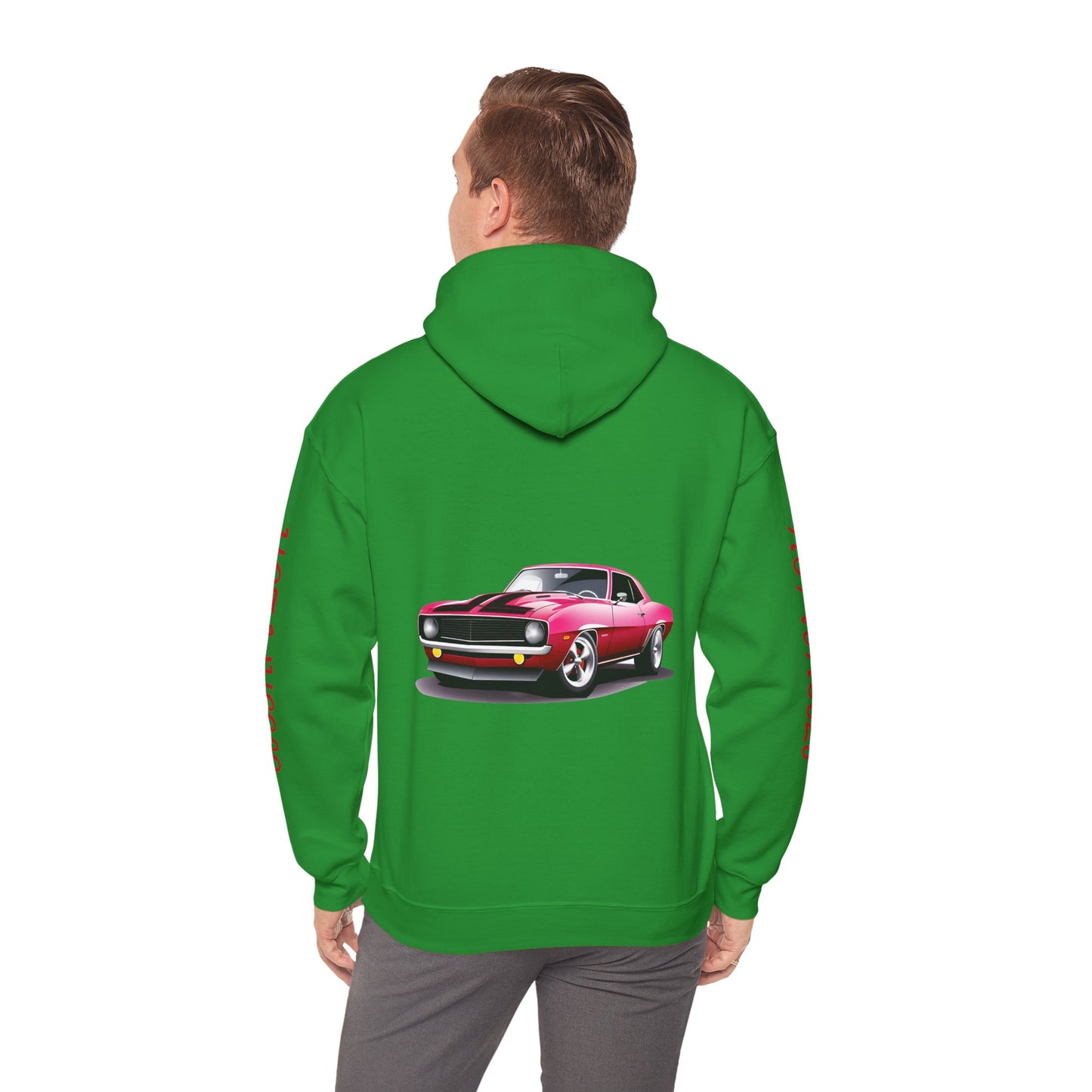 Princess Grace Retro Hot Wheels Hoodie for Car Enthusiasts