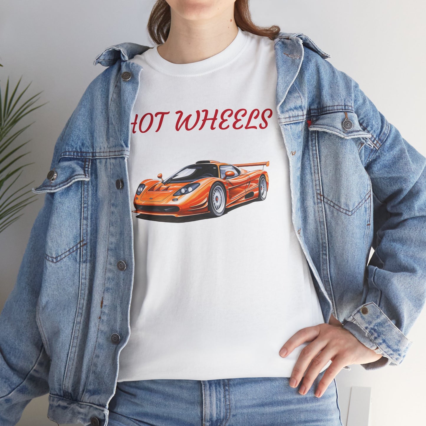 Princess Grace Hot Wheels Unisex Heavy Cotton Tee Vintage Car Graphic T-Shirt for Car Enthusiasts
