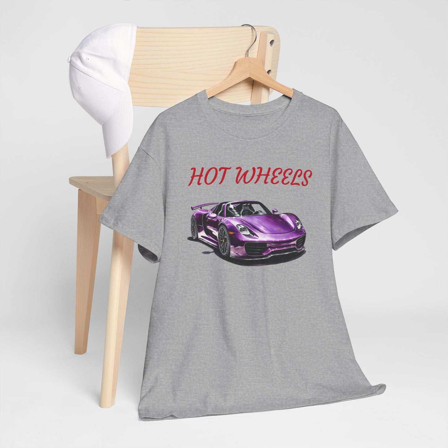 Princess Grace Hot Wheels Unisex Heavy Cotton Tee Perfect for Car Enthusiasts