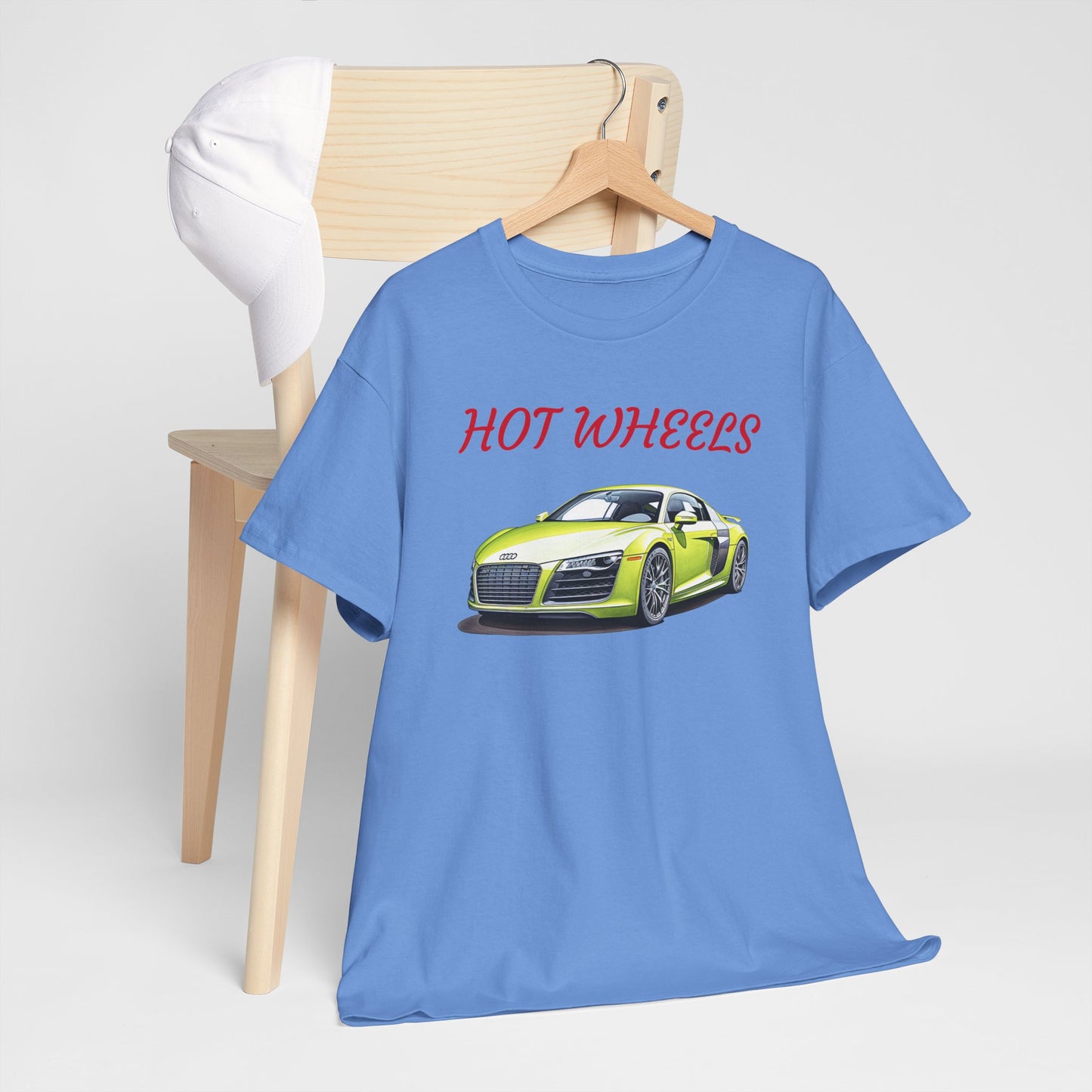 Princess Grace Cool Hot Wheels Unisex Heavy Cotton Tee Perfect for Car Enthusiasts