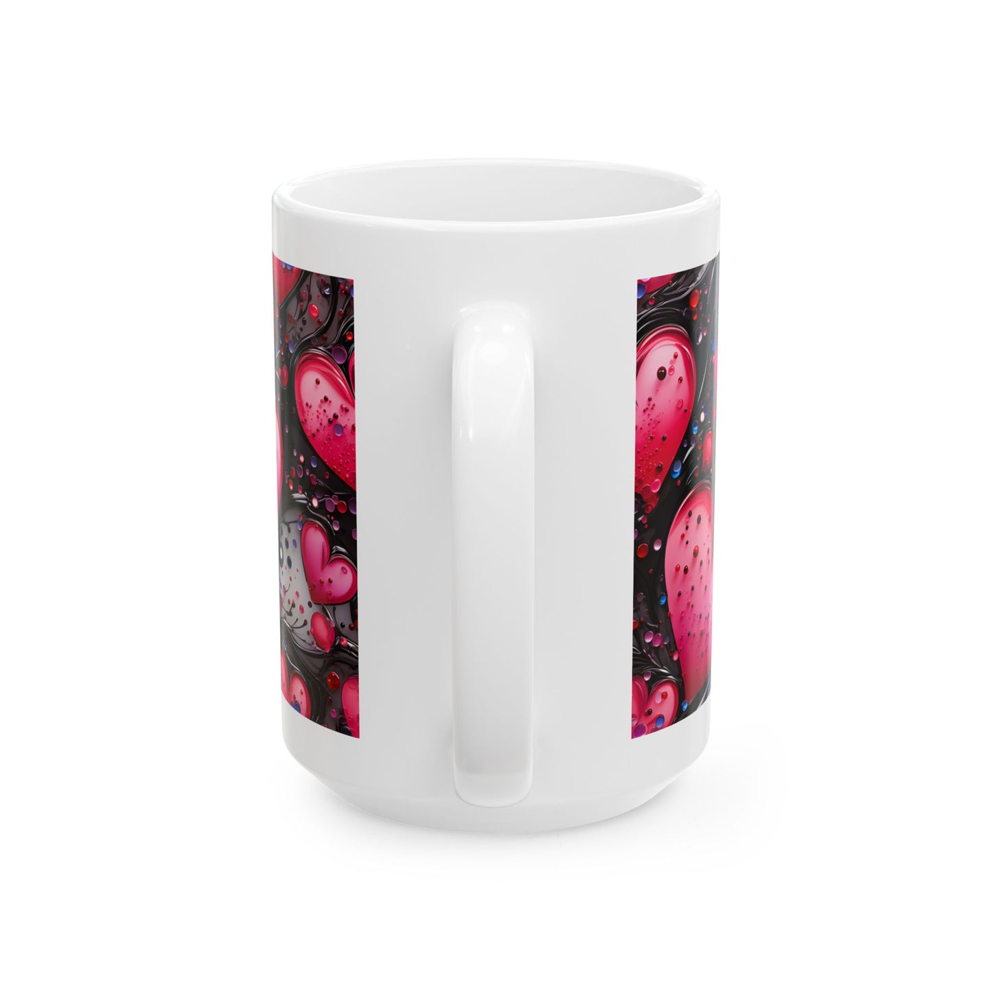 Princess Grace Heartfelt Love Ceramic Mug Perfect Gift for Valentine's Day & Romantic Moments