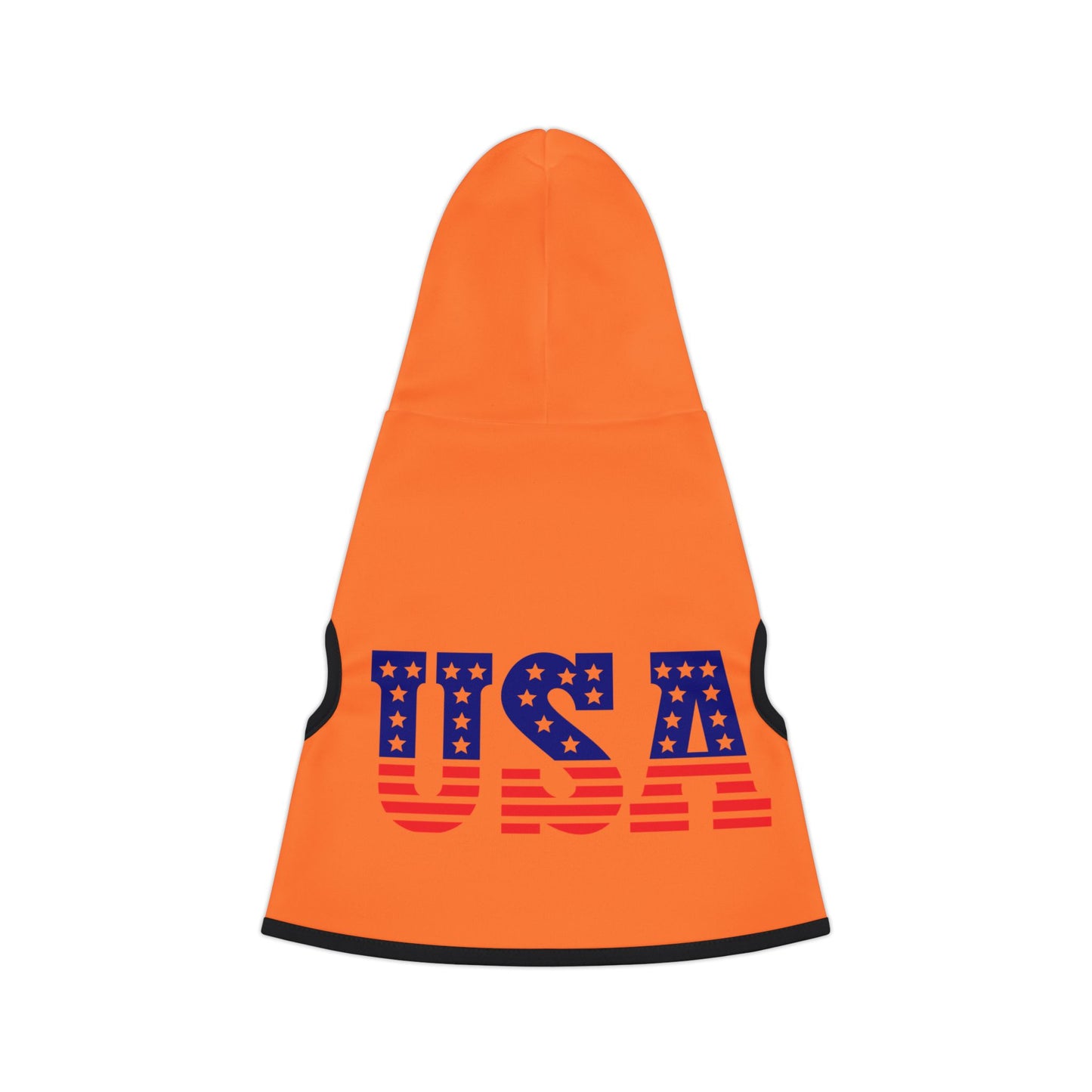 Princess Grace USA Flag Pet Hoodie Stylish & Cozy Apparel for Dogs