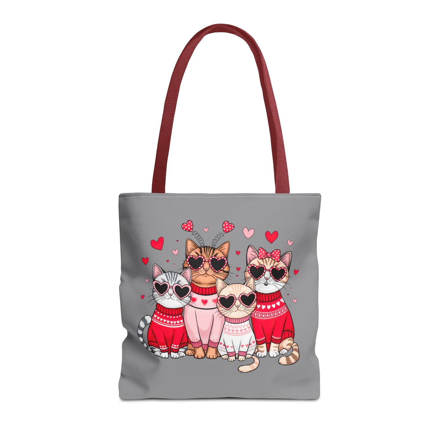 Princess Grace Cute Cat Lovers Tote Bag Perfect Gift for Pet Owners and Valentine's Day