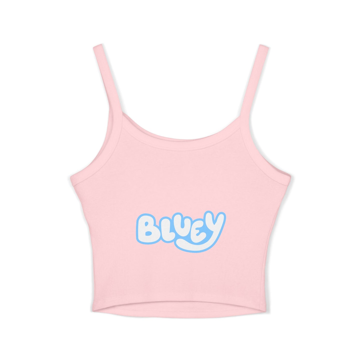 Princess Grace Bluey Spaghetti Strap Tank Top for Women Cute Cartoon Graphic