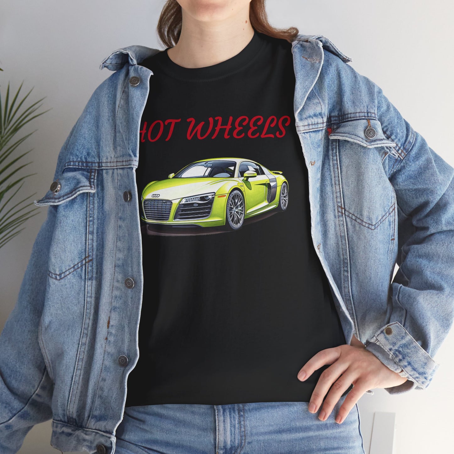 Princess Grace Cool Hot Wheels Unisex Heavy Cotton Tee Perfect for Car Enthusiasts