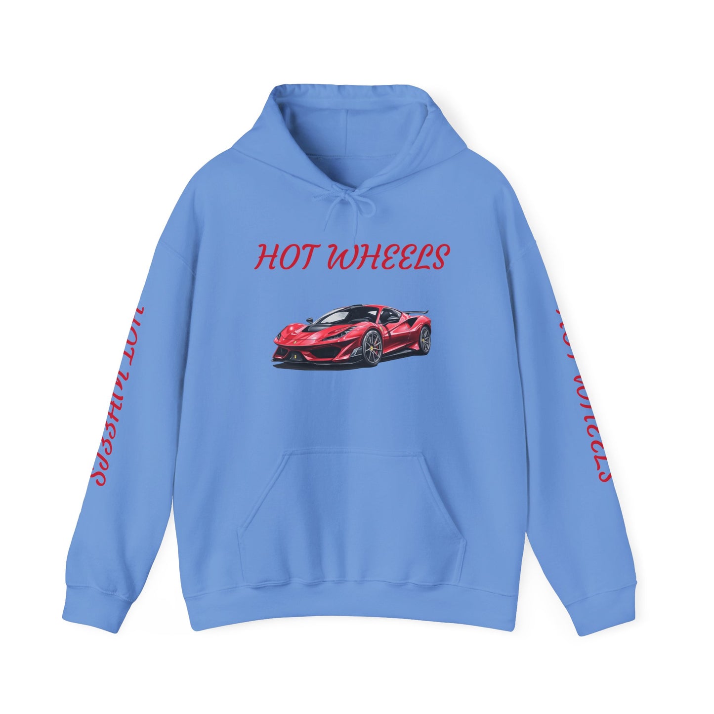 Princess Grace Hot Wheels Unisex Heavy Blend Hooded Sweatshirt Perfect for Car Enthusiasts and Collectors