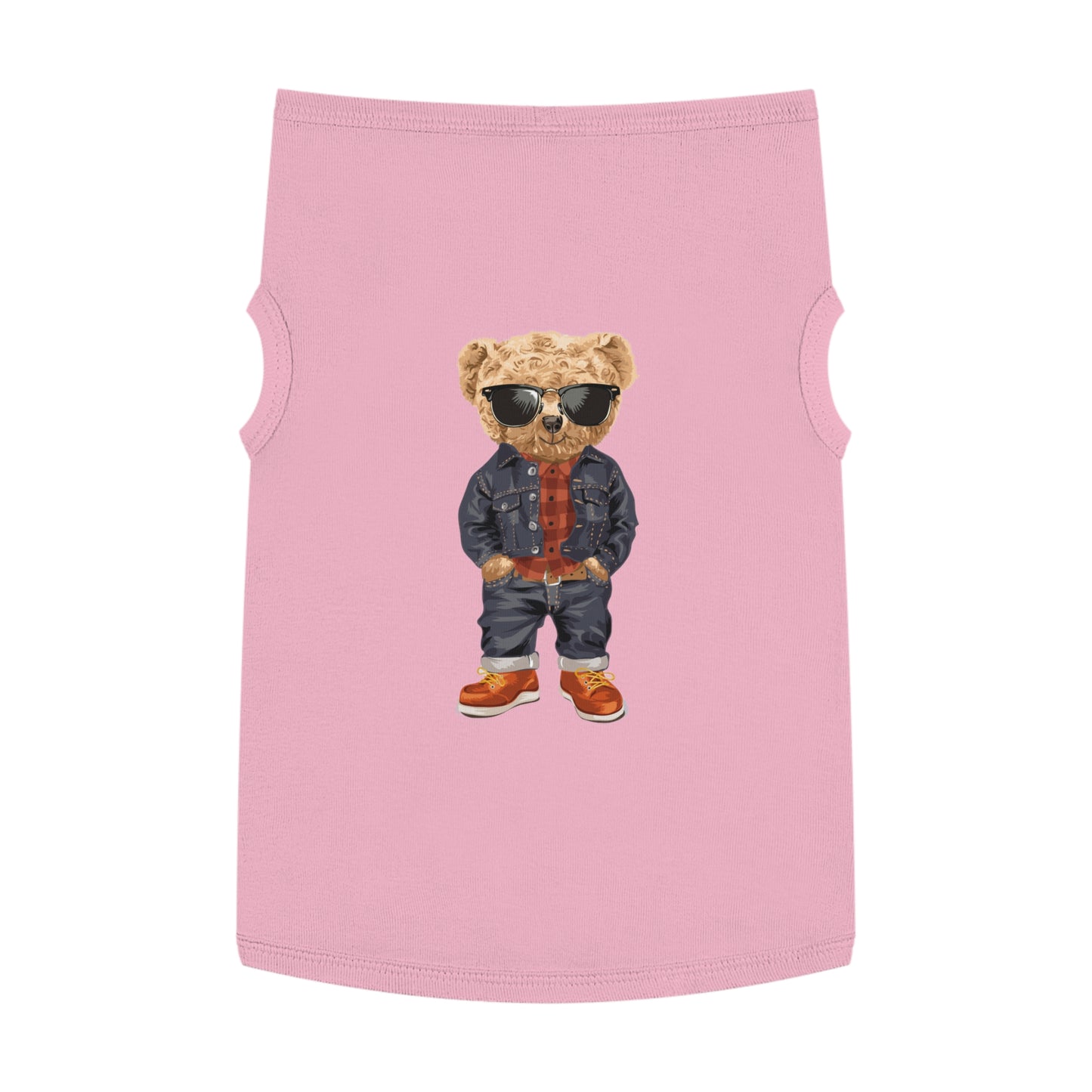 Princess Grace CUTE Cool Bear Pet Tank Top Trendy Dog Apparel for Stylish Pets