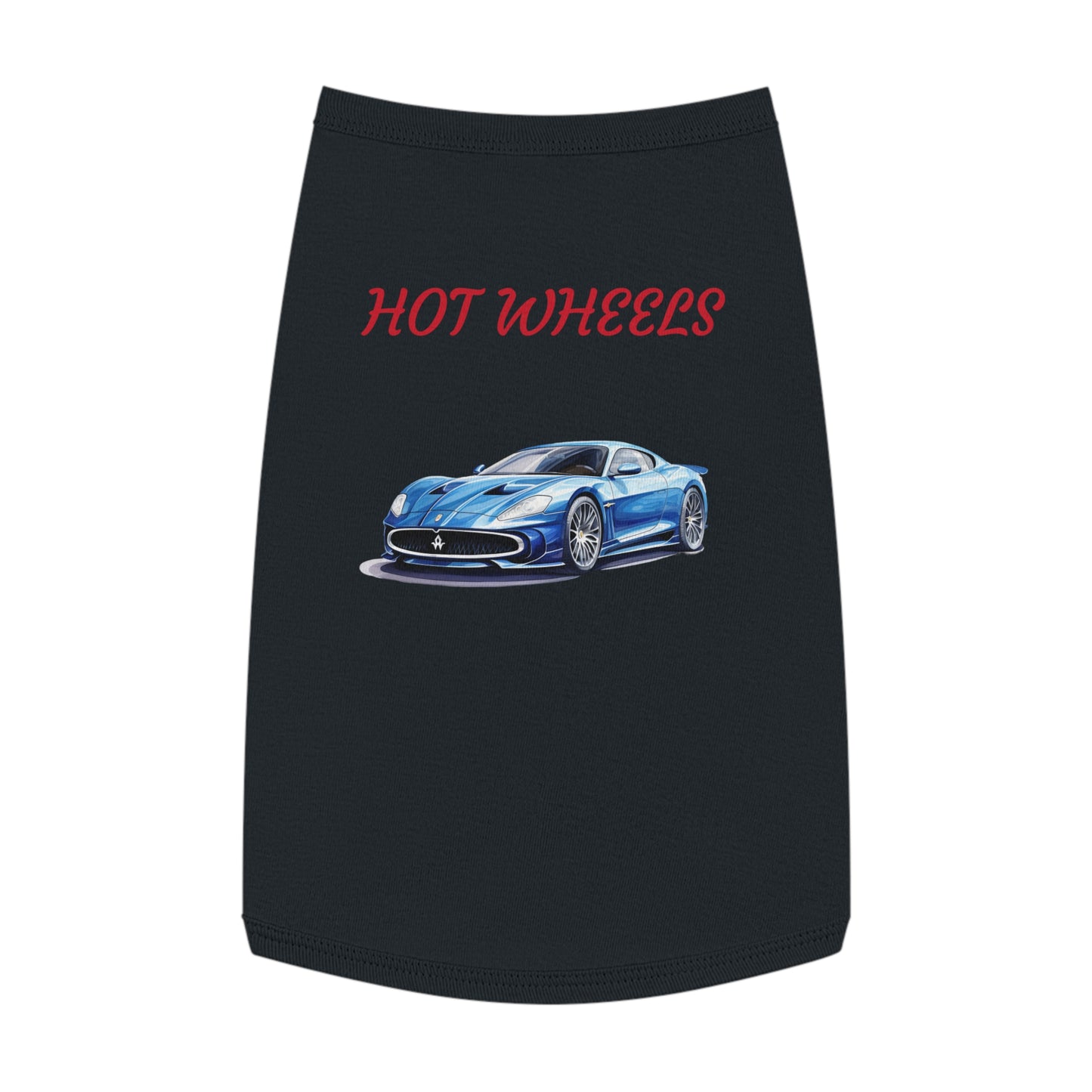 Princess Grace Hot Wheels Cool Pet Tank Top Design for Car Lovers