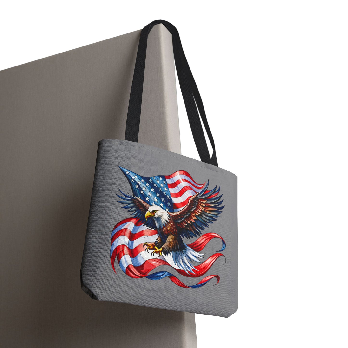 Princess Grace Patriotic Eagle Tote Bag Perfect for Fourth of July and Memorial Day