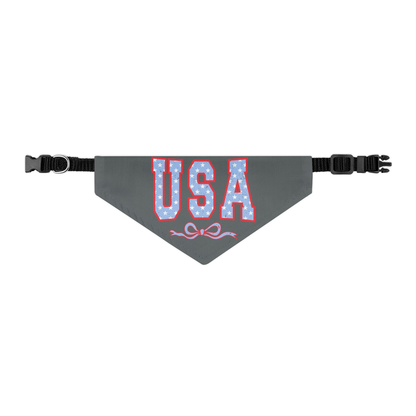 Princess Grace USA Pet Bandana Collar for Dogs Americana Style