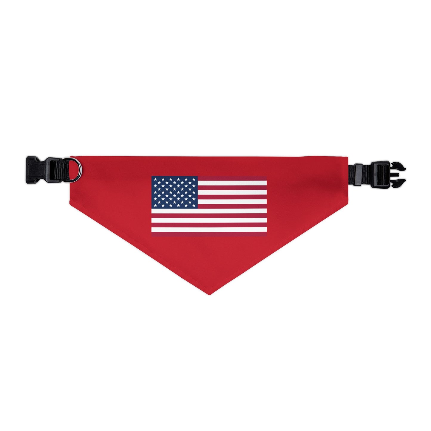 Princess Grace Patriotic Pet Bandana Collar USA Flag Design