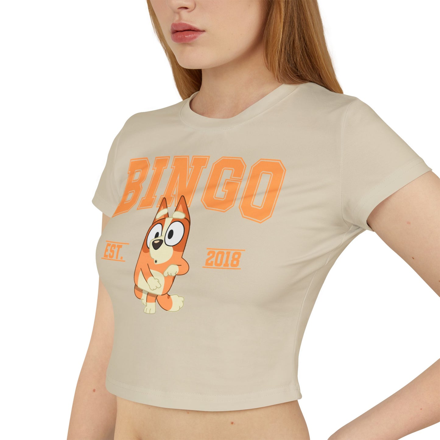Princess Grace Bluey Cute Bingo & Bluey Graphic Baby Tee