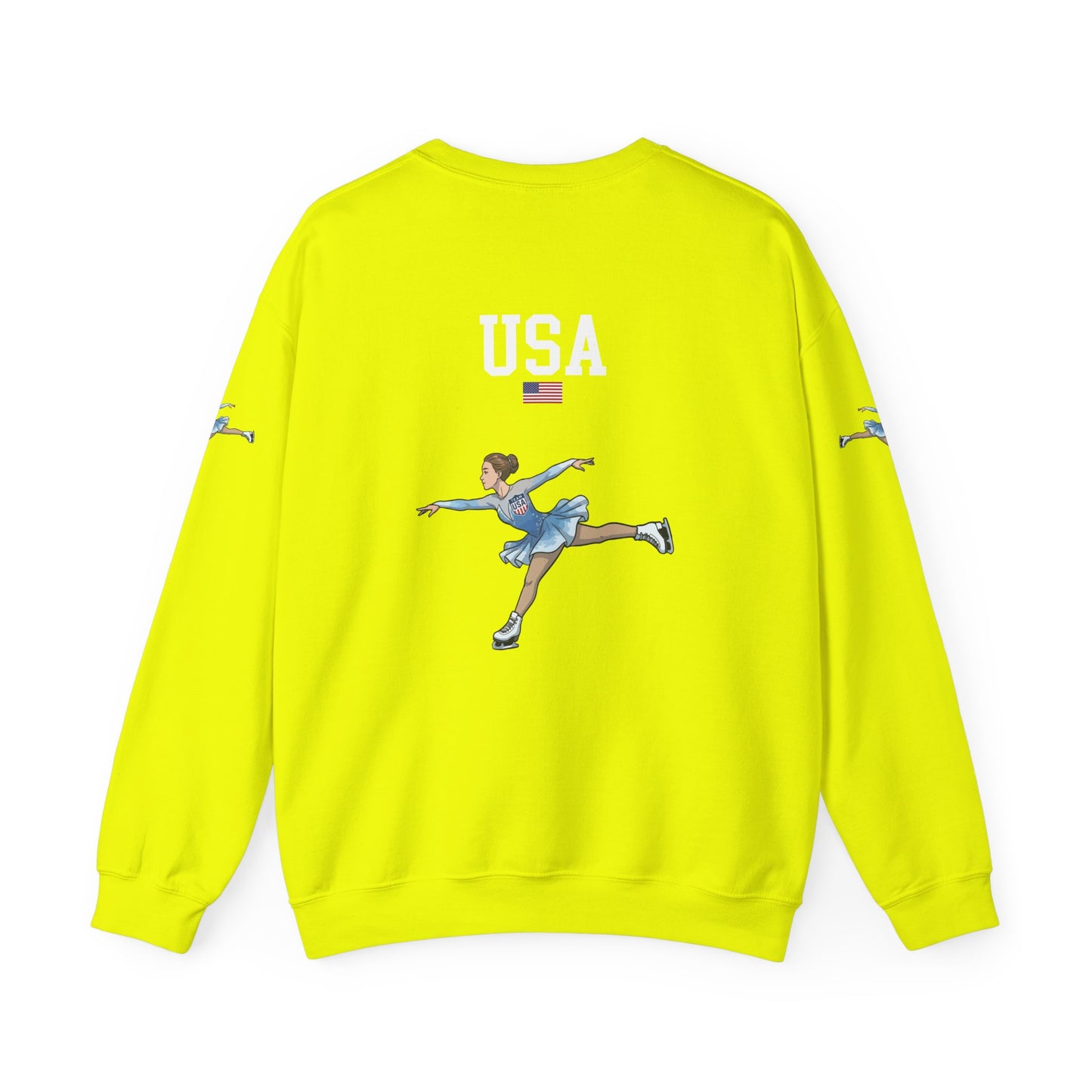 Princess Grace TEAM USA Unisex Heavy Blend Crewneck Sweatshirt