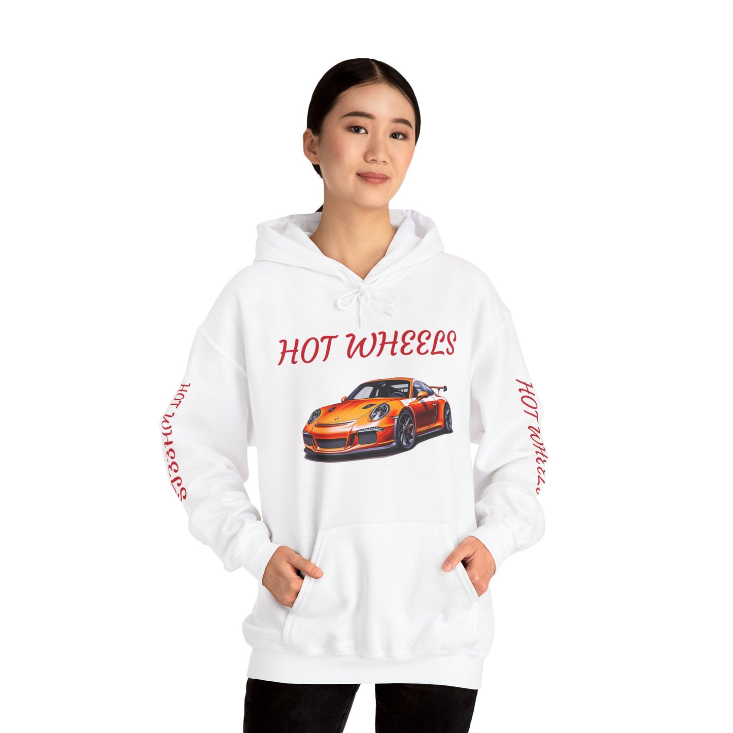 Princess Grace Hot Wheels Unisex Heavy Blend Hooded Sweatshirt Perfect for Car Enthusiasts Ideal Gift for Birthdays and Celebrations