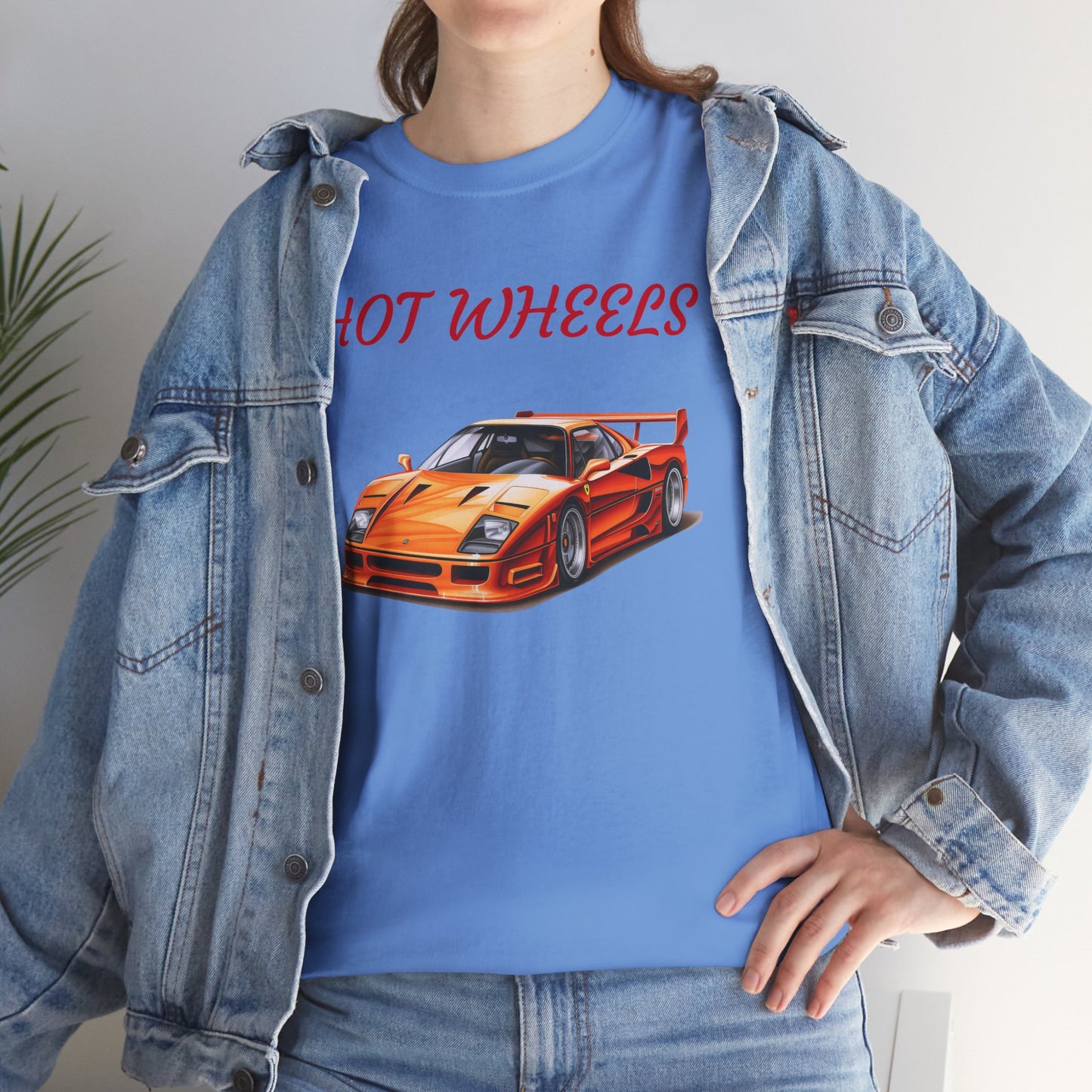 Princess Grace Hot Wheels Unisex Heavy Cotton Tee Perfect for Car Lovers and Racing Fans