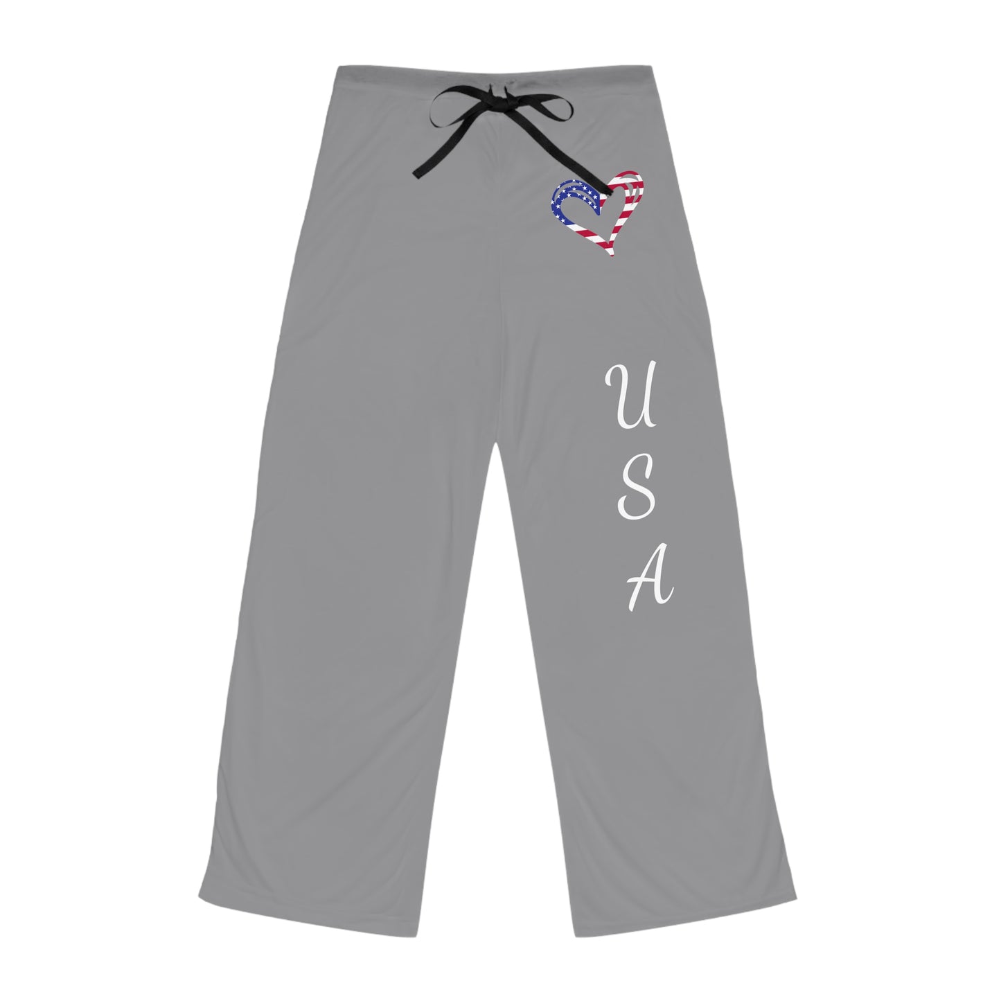 Princes Grace Patriotic Pajama Pants USA Love Design