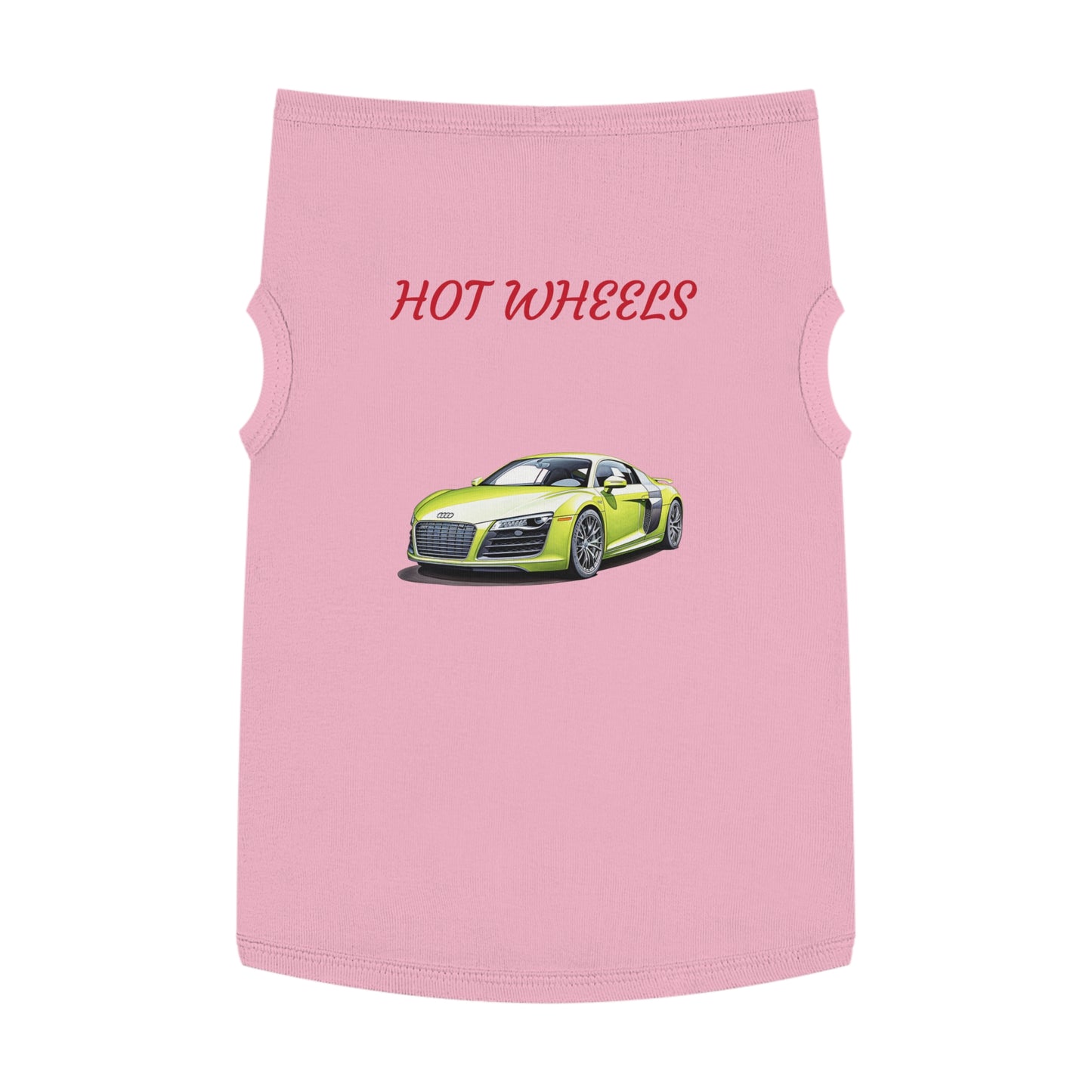 Princess Grace Hot Wheels Pet Tank Top Stylish Car Theme for Dog Lovers