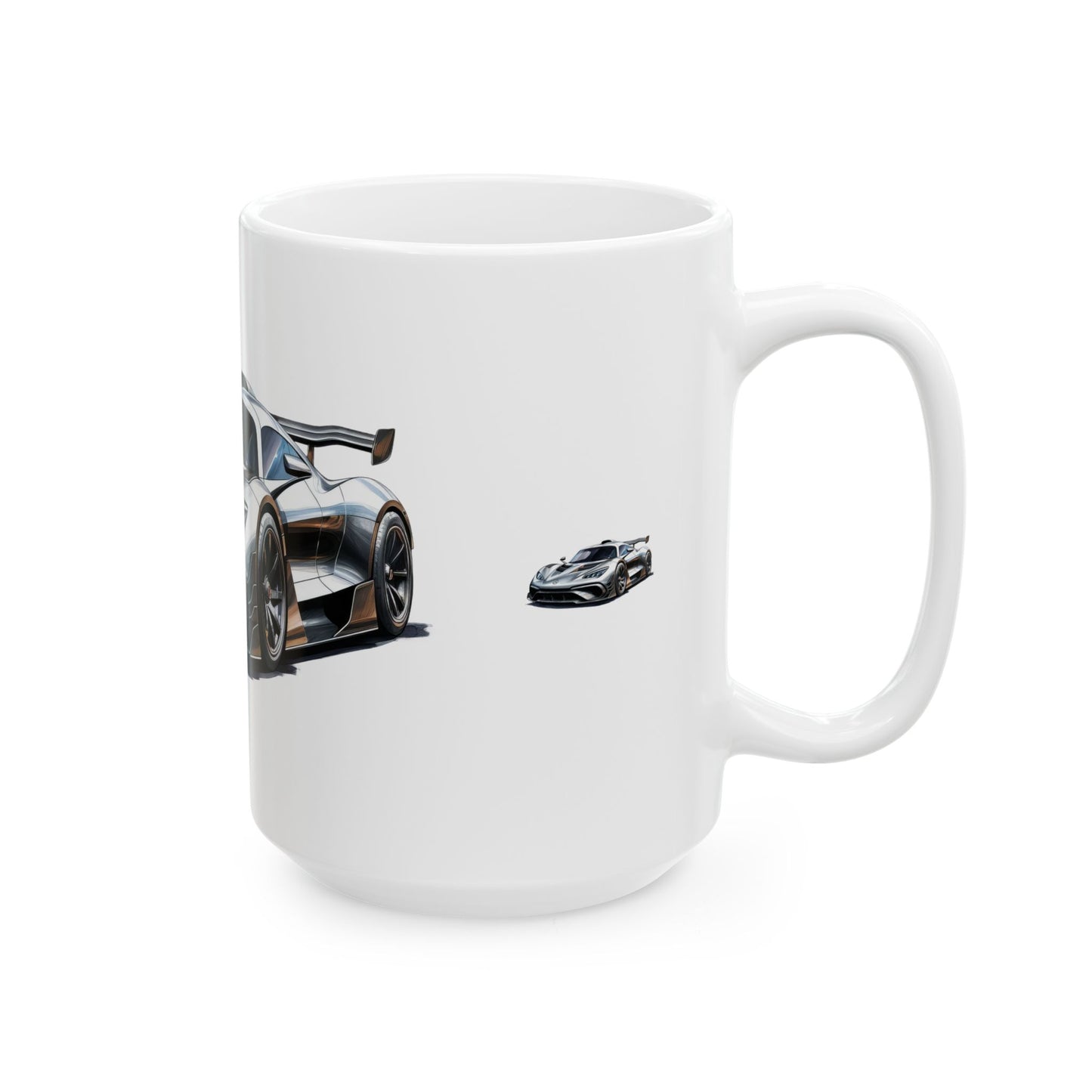 Princess Grace Racing Car Ceramic Mug Perfect Gift for Car Enthusiasts