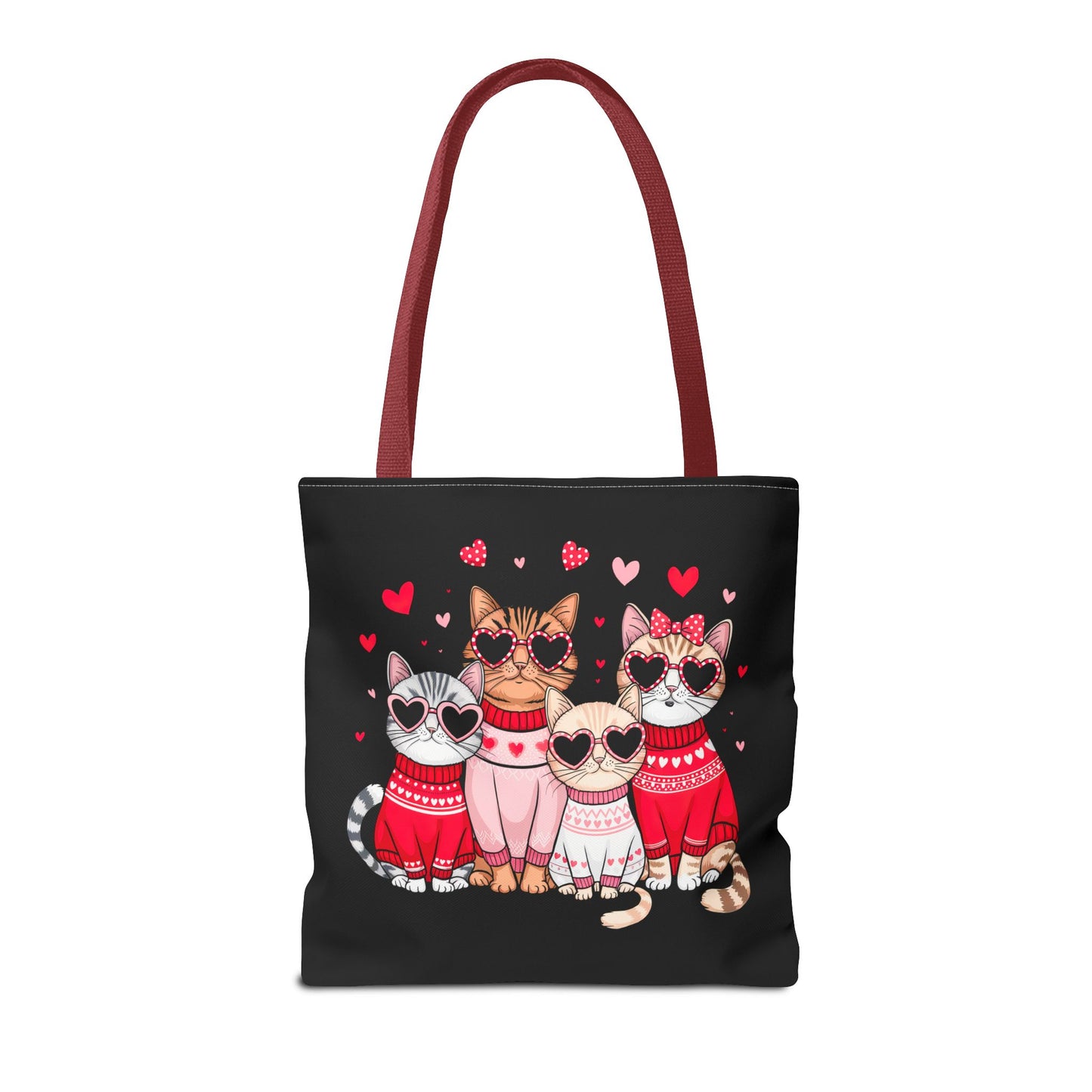 Princess Grace Cute Cat Lovers Tote Bag Valentine's Day Accessories