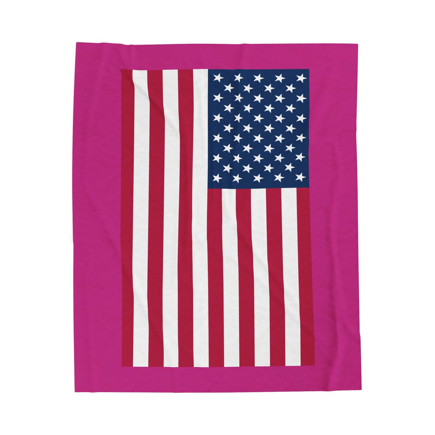 Princess Grace Patriotic Velveteen Plush Blanket Cozy American Flag Throw for Comfort and Celebration