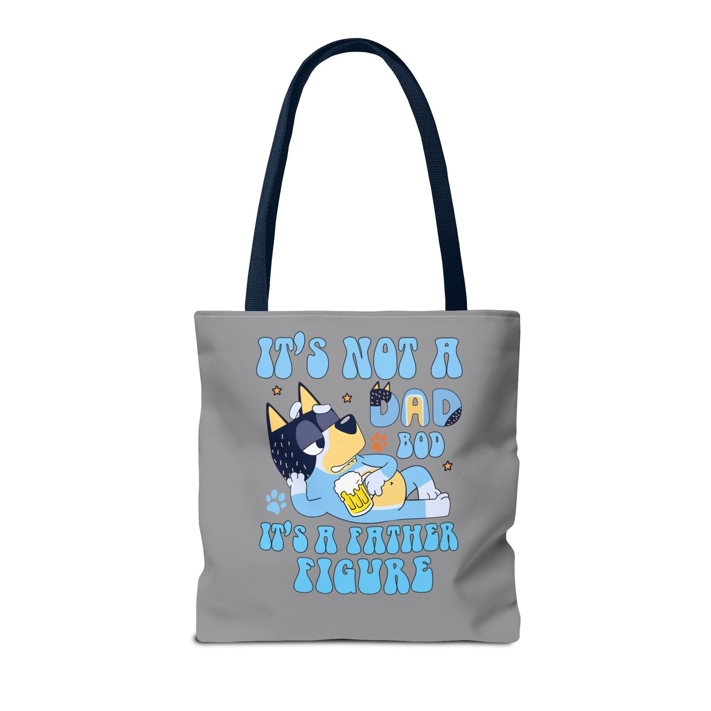 Princess Grace Funny Dog Dad Tote Bag Perfect Gift for Father's Day