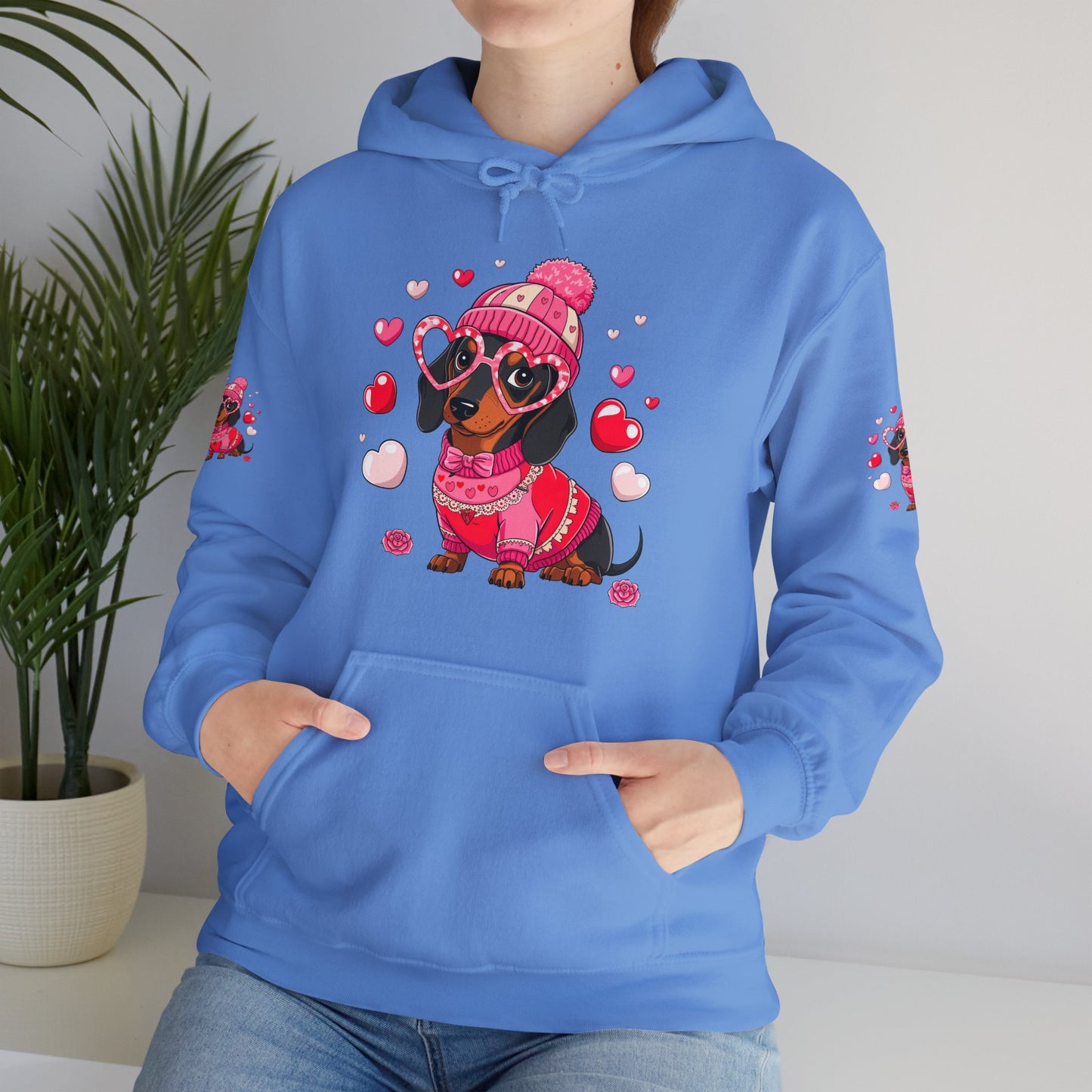 Princess Grace Cute Dachshund Love Sweatshirt for Dog Lovers