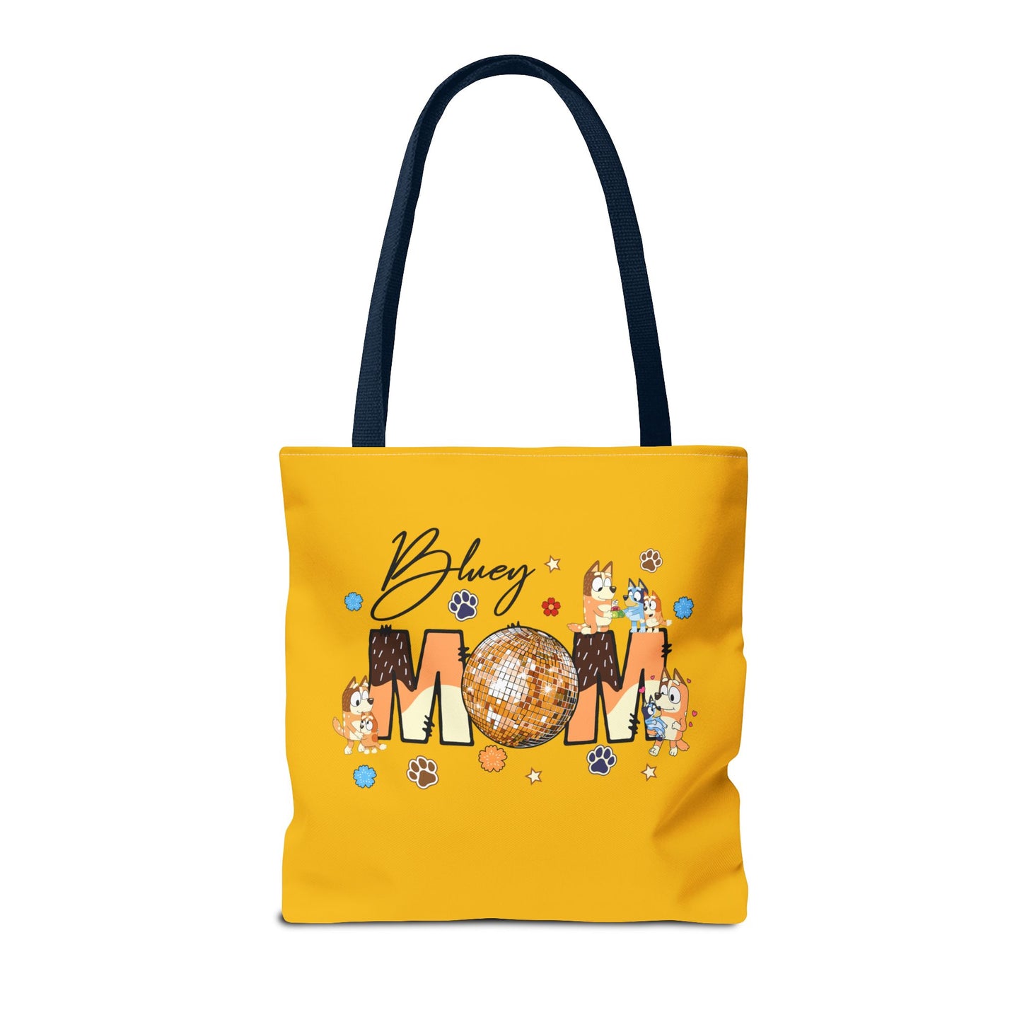 Princess Grace Bluey Mom Tote Bag Fun and Functional Gift for Dog Lovers