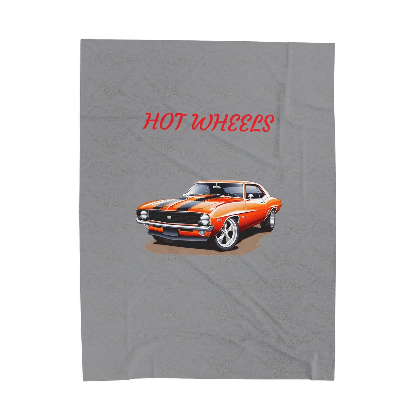 Princess Grace Hot Wheels Velveteen Plush Blanket Cozy Throw for Car Enthusiasts