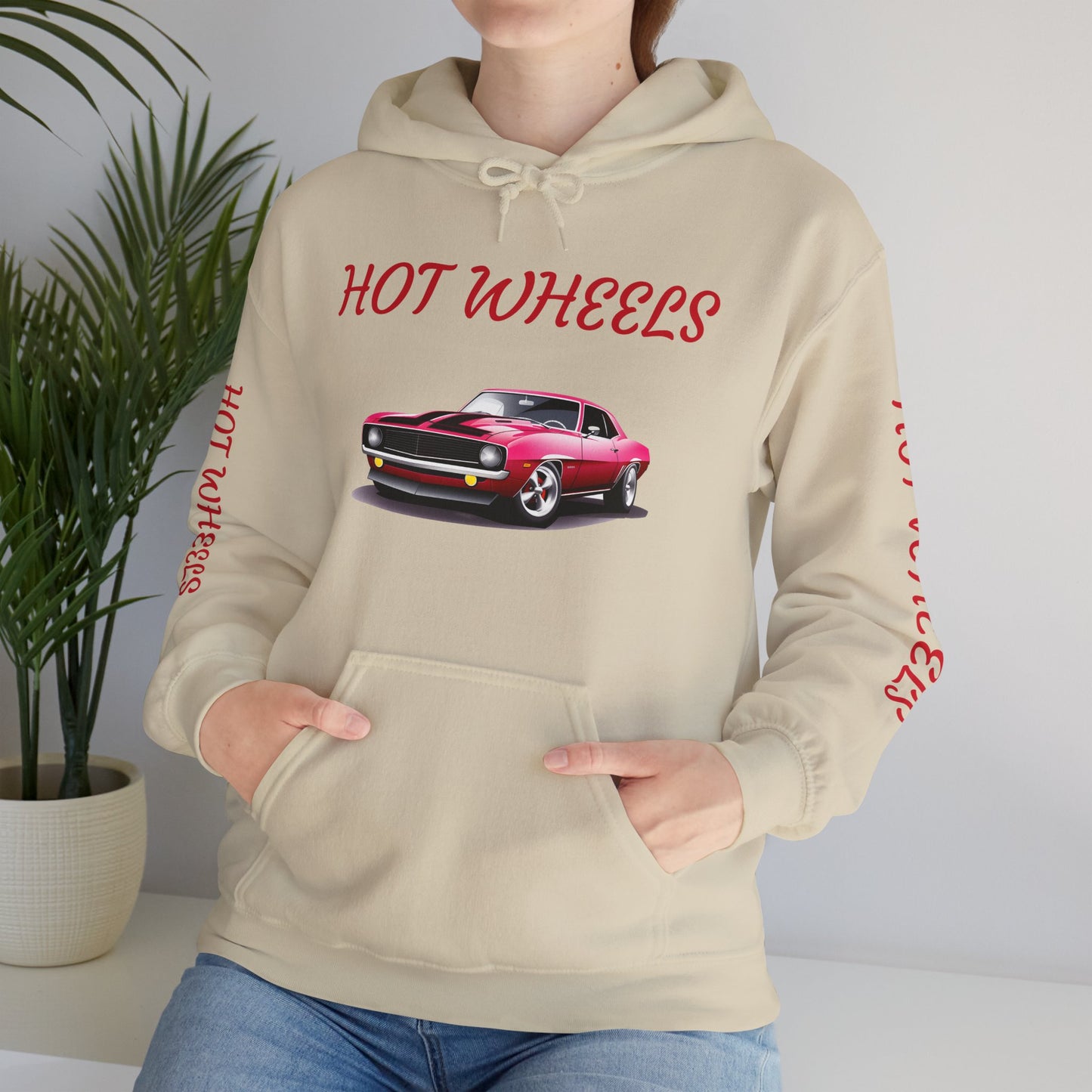 Princess Grace Retro Hot Wheels Hoodie for Car Enthusiasts