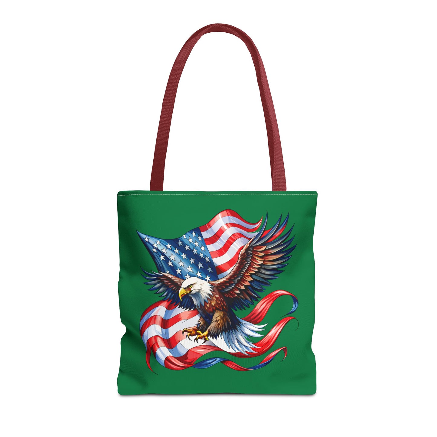 Princess Grace Patriotic Eagle Tote Bag American Flag Design for Independence Day