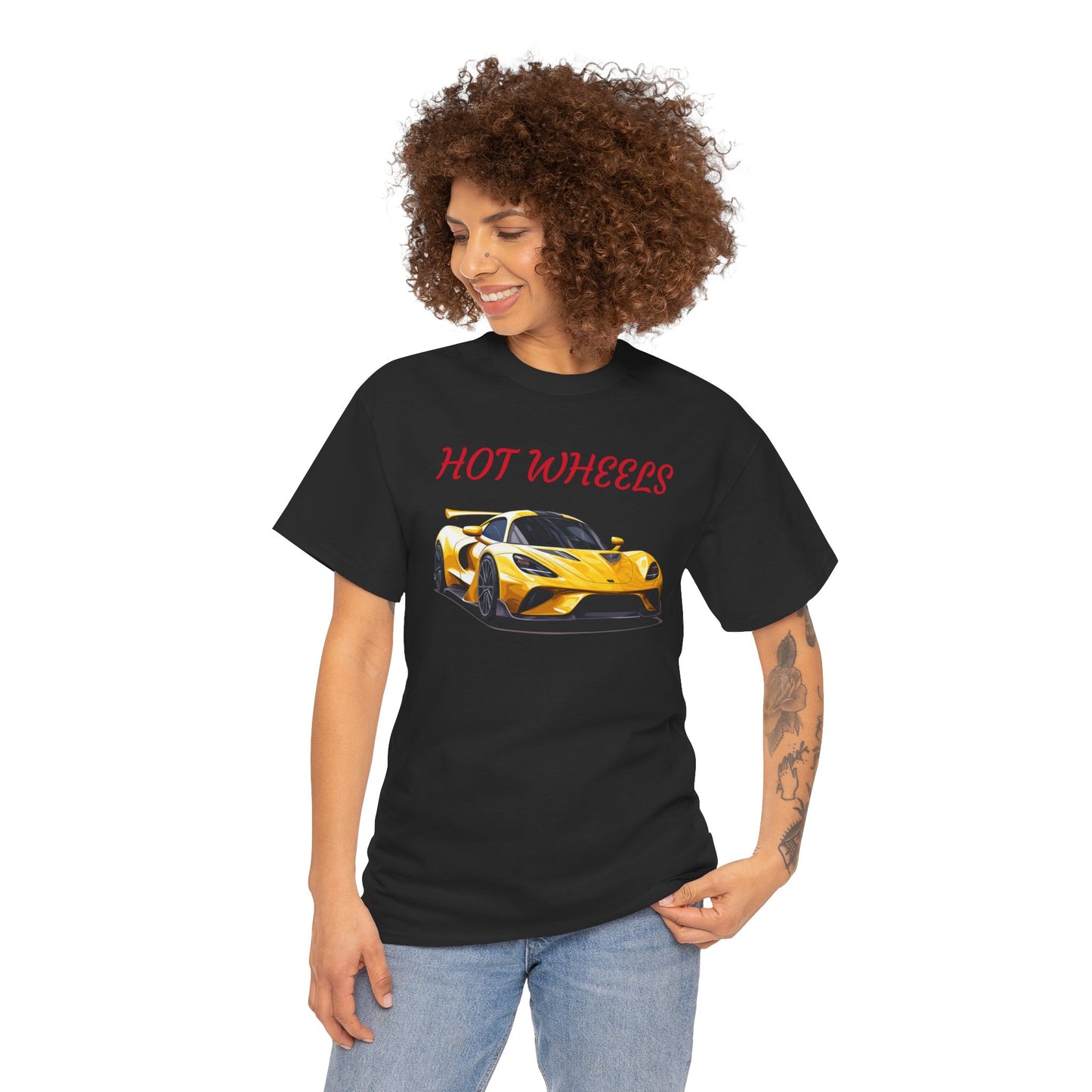 Princess Grace Hot Wheels Unisex Heavy Cotton Tee Perfect for Car Enthusiasts