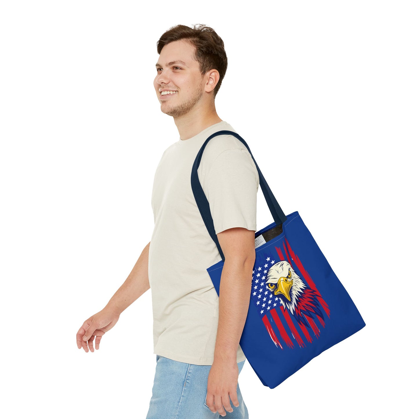 Princess Grace Patriotic Eagle Tote Bag Bold American Spirit