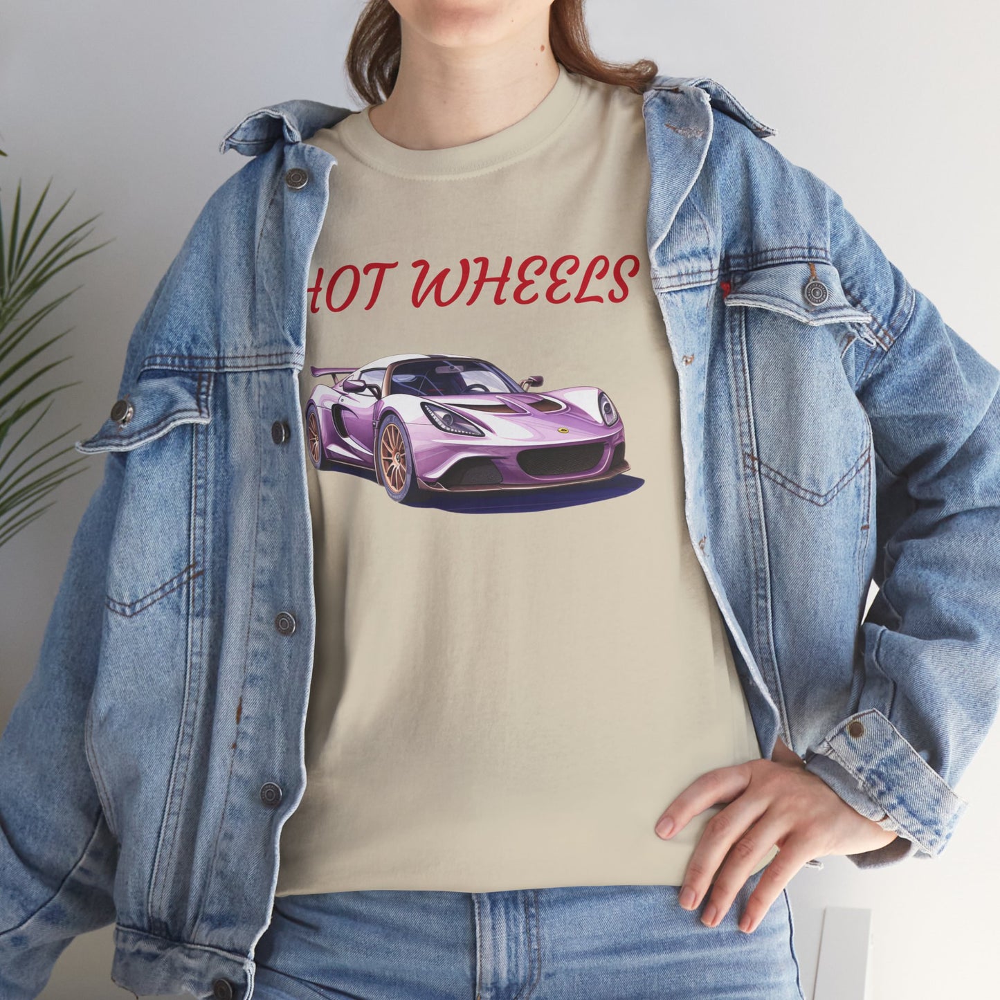 Princess Grace Hot Wheels Unisex Heavy Cotton Tee Perfect for Car Enthusiasts
