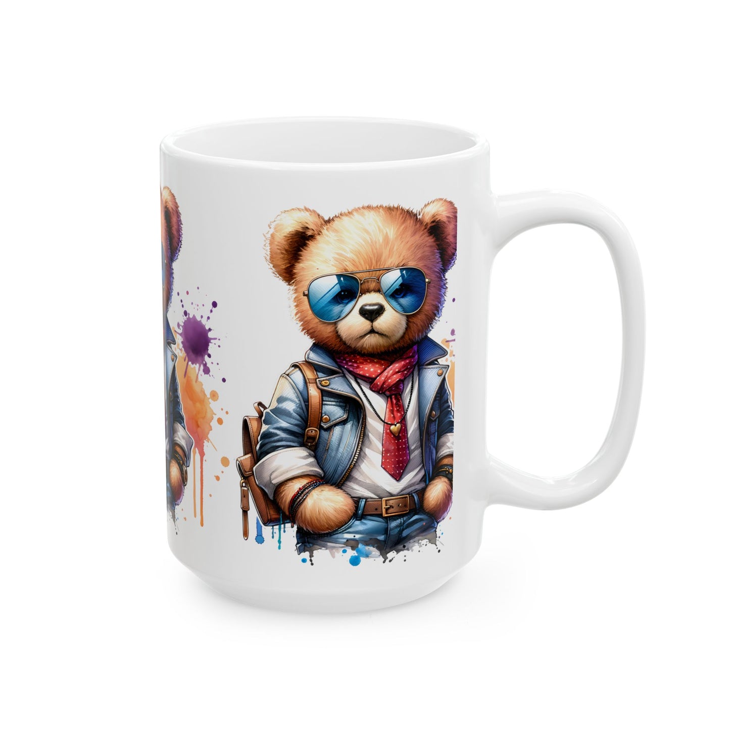 Princess Grace Cool Teddy Bear Ceramic Mug