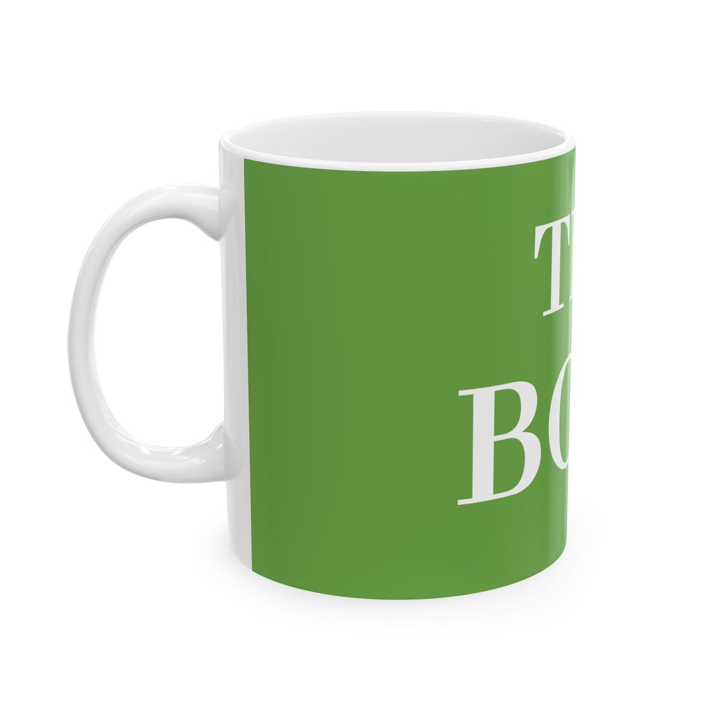 Princess Grace Personalized Boss Ceramic Mug 11oz & 15oz Green Coffee Cup