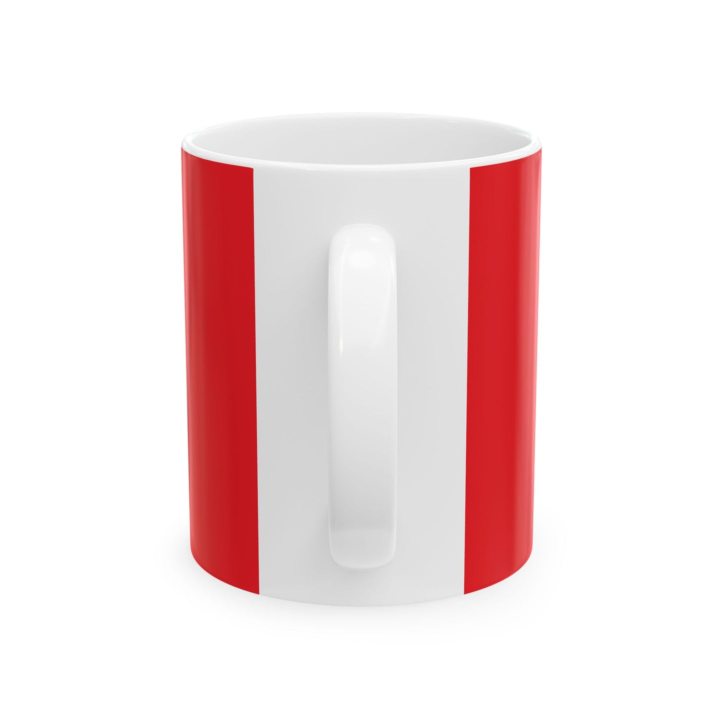 Princess Grace No Stress Ceramic Mug Vibrant Red Coffee Cup for Relaxation & Daily Motivation