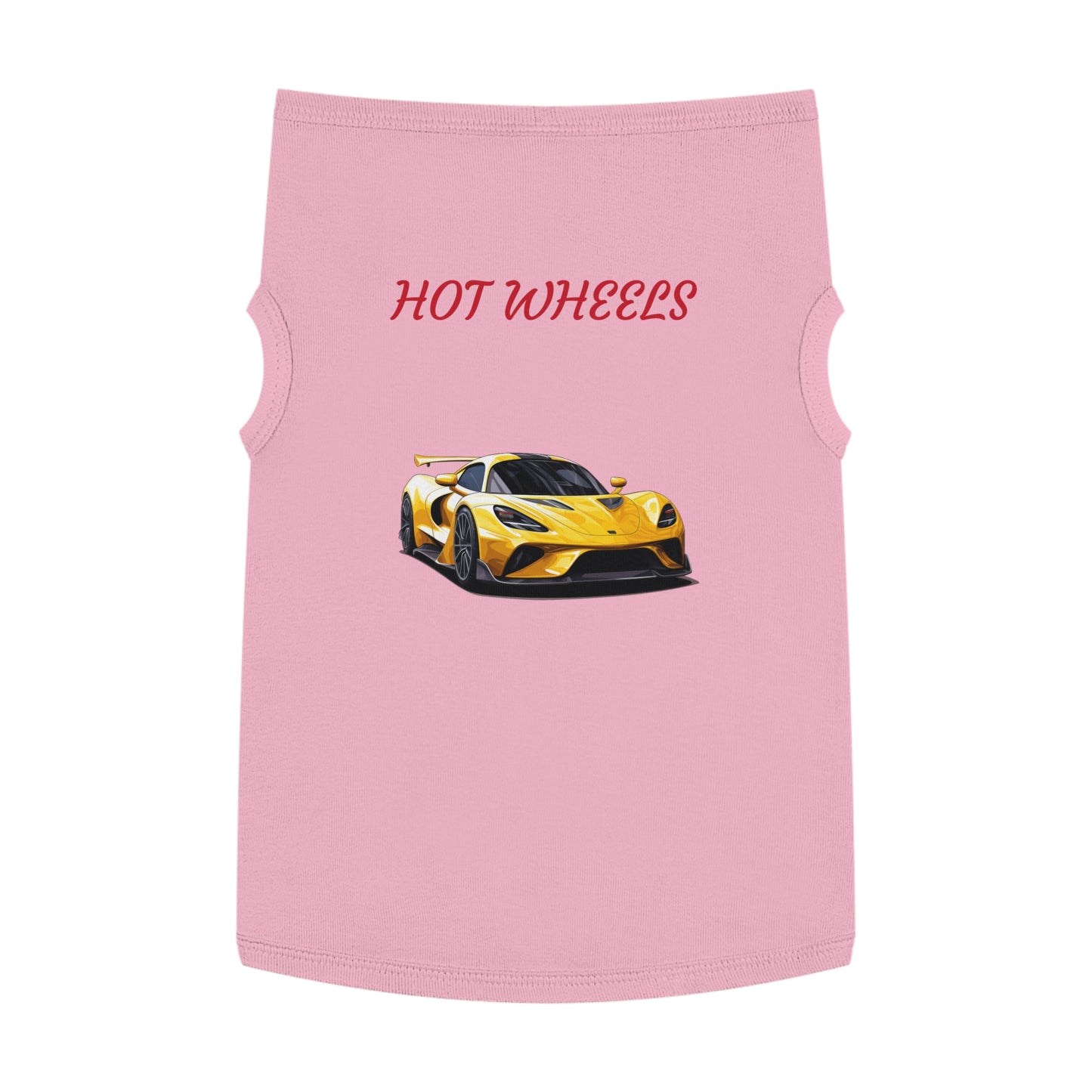Princess Grace Hot Wheels Pet Tank Top Stylish Automotive Dog Shirt for Car Lovers